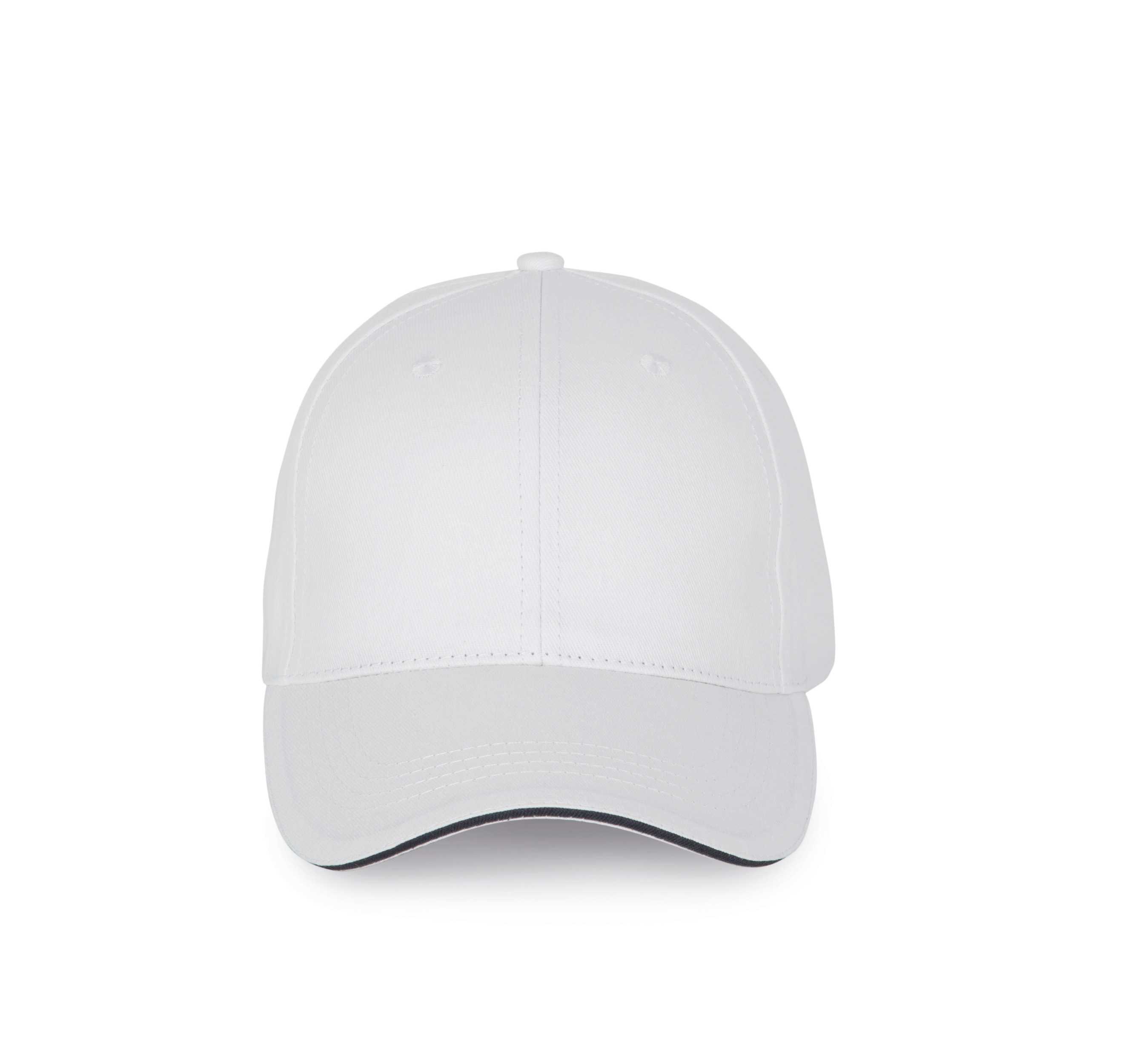 Gorra con sándwich contrastado - 6 paneles White / Navy