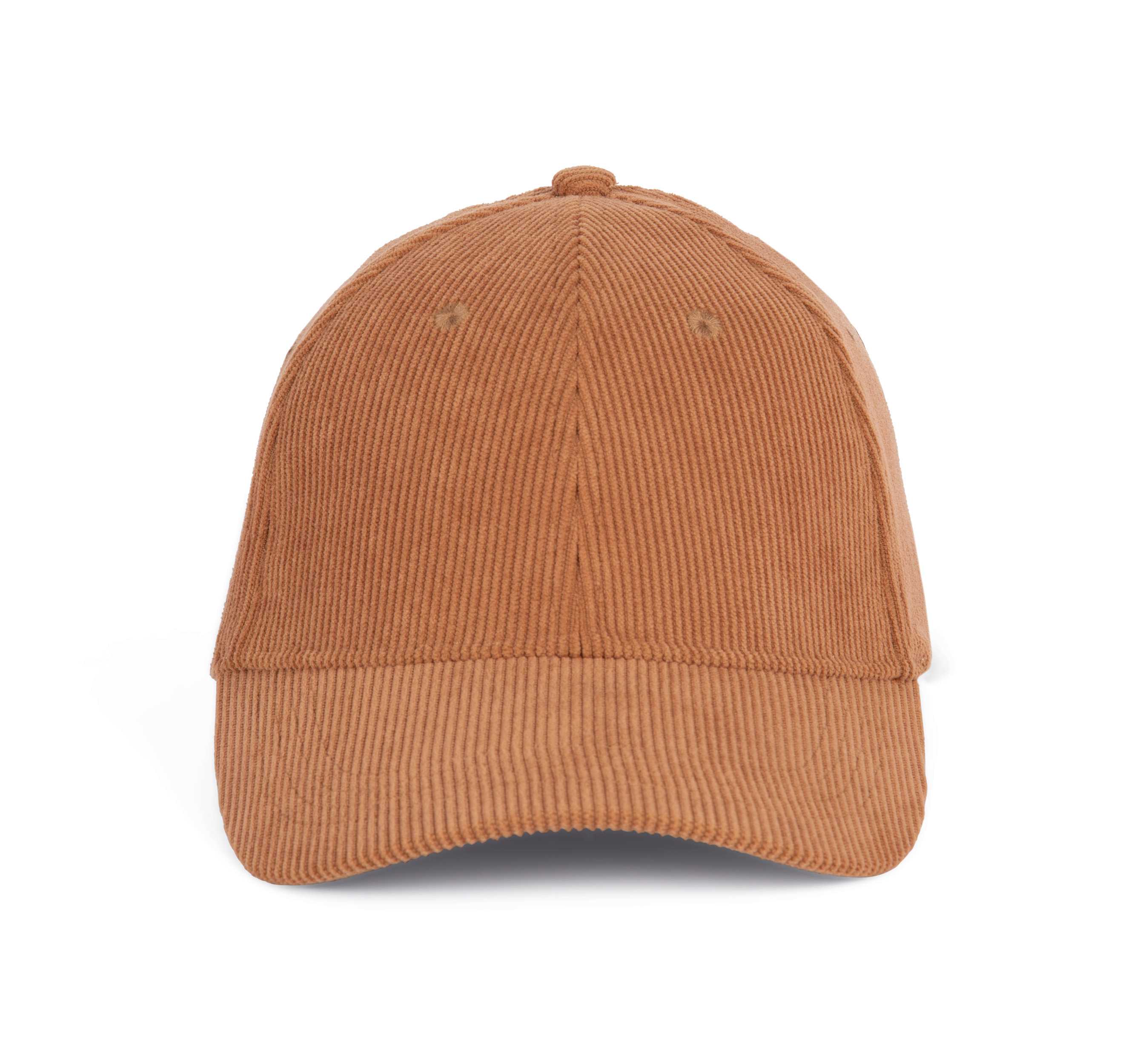 Gorra de pana - 6 paneles Moka