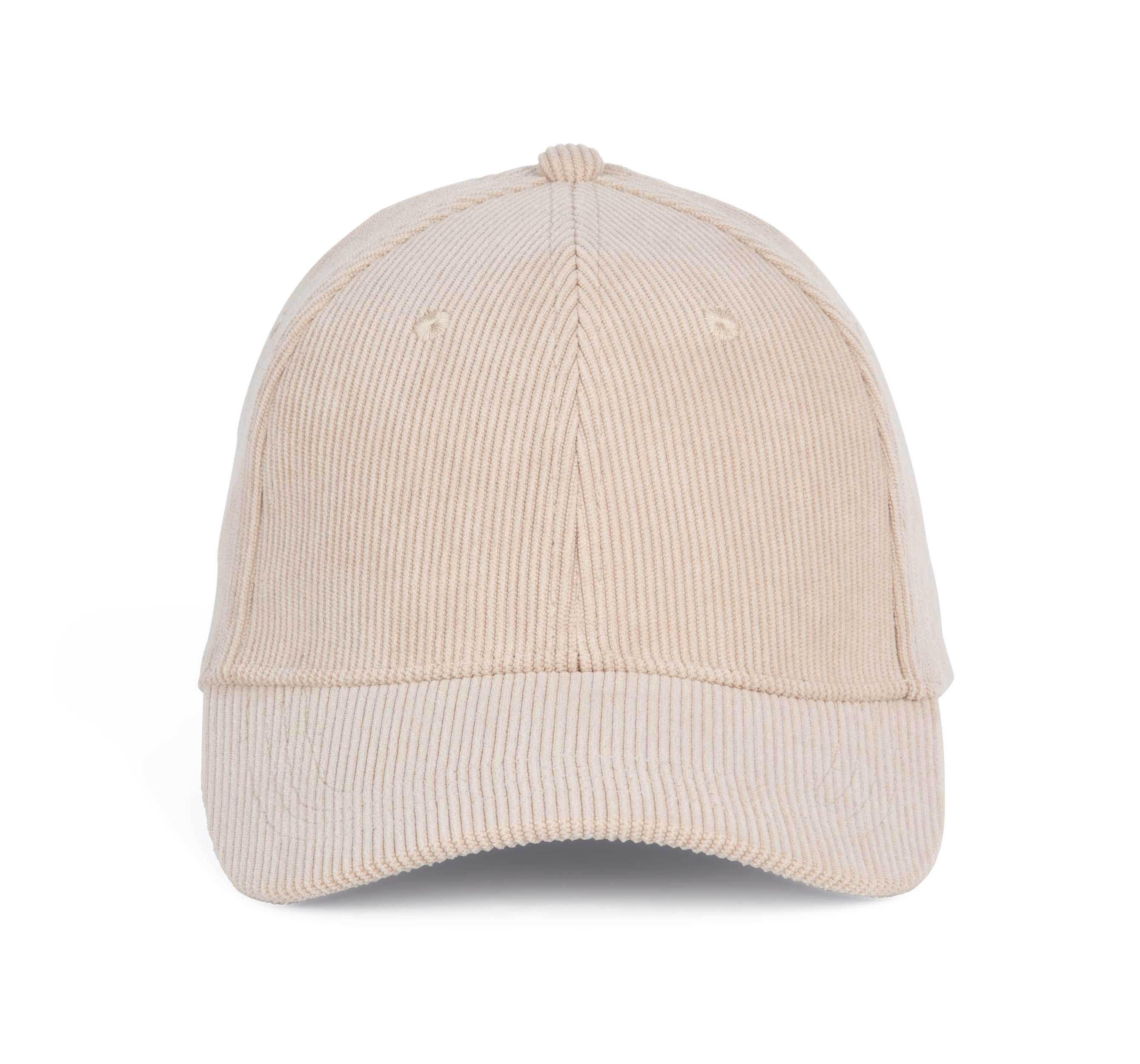 Gorra de pana - 6 paneles Sand