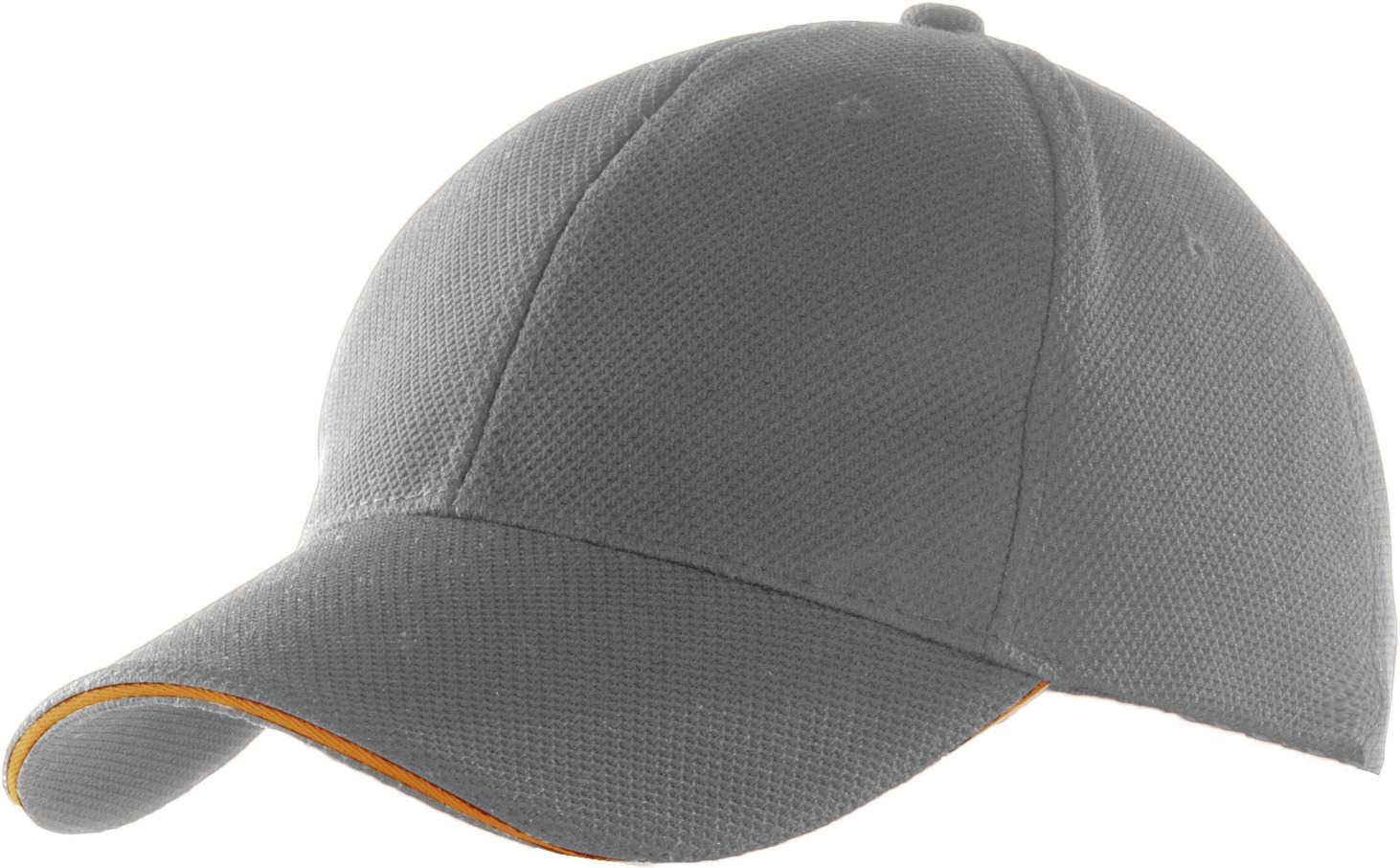 Gorra deportiva Grey / Orange