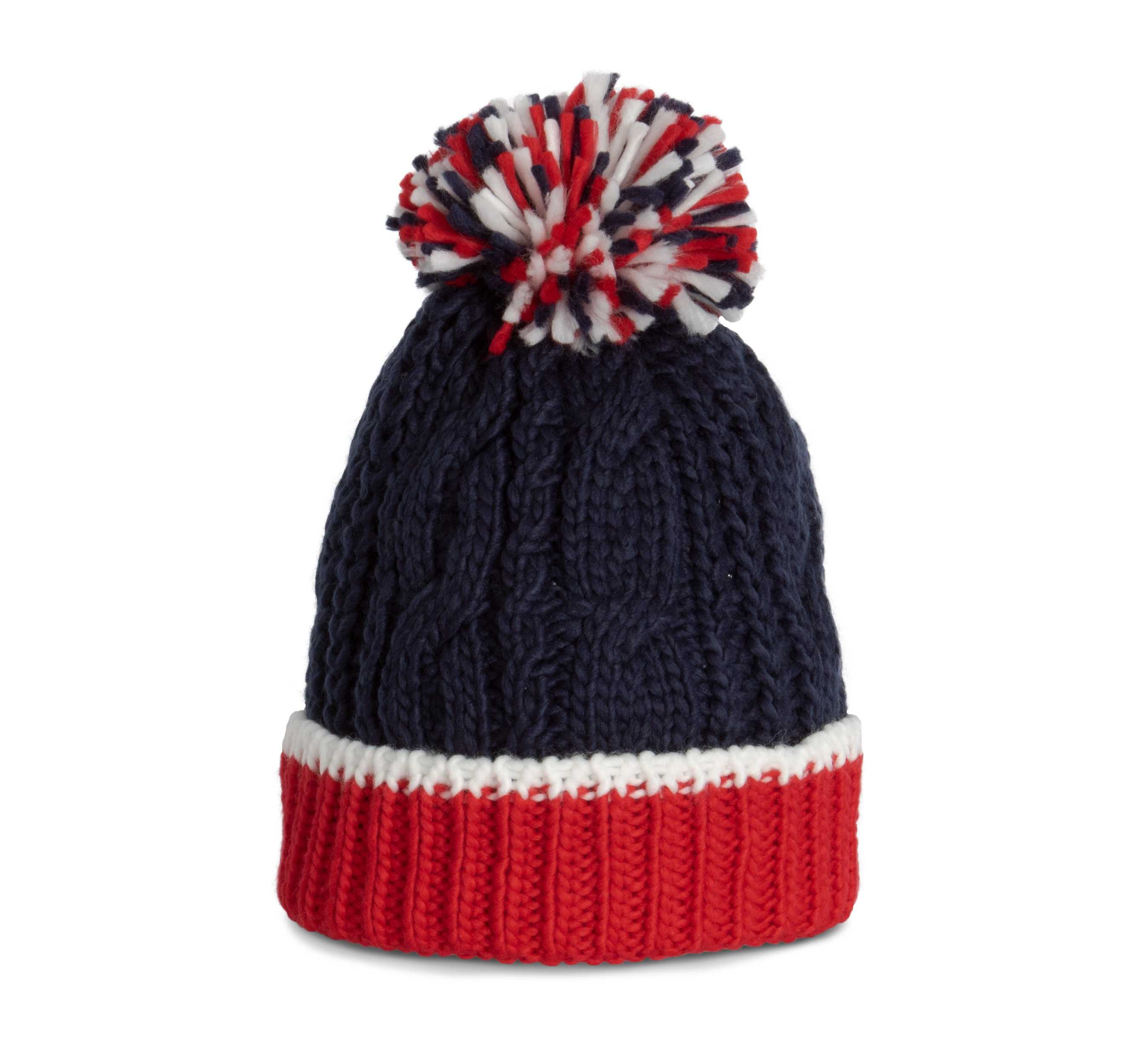 Gorro de punto Red / White / Navy