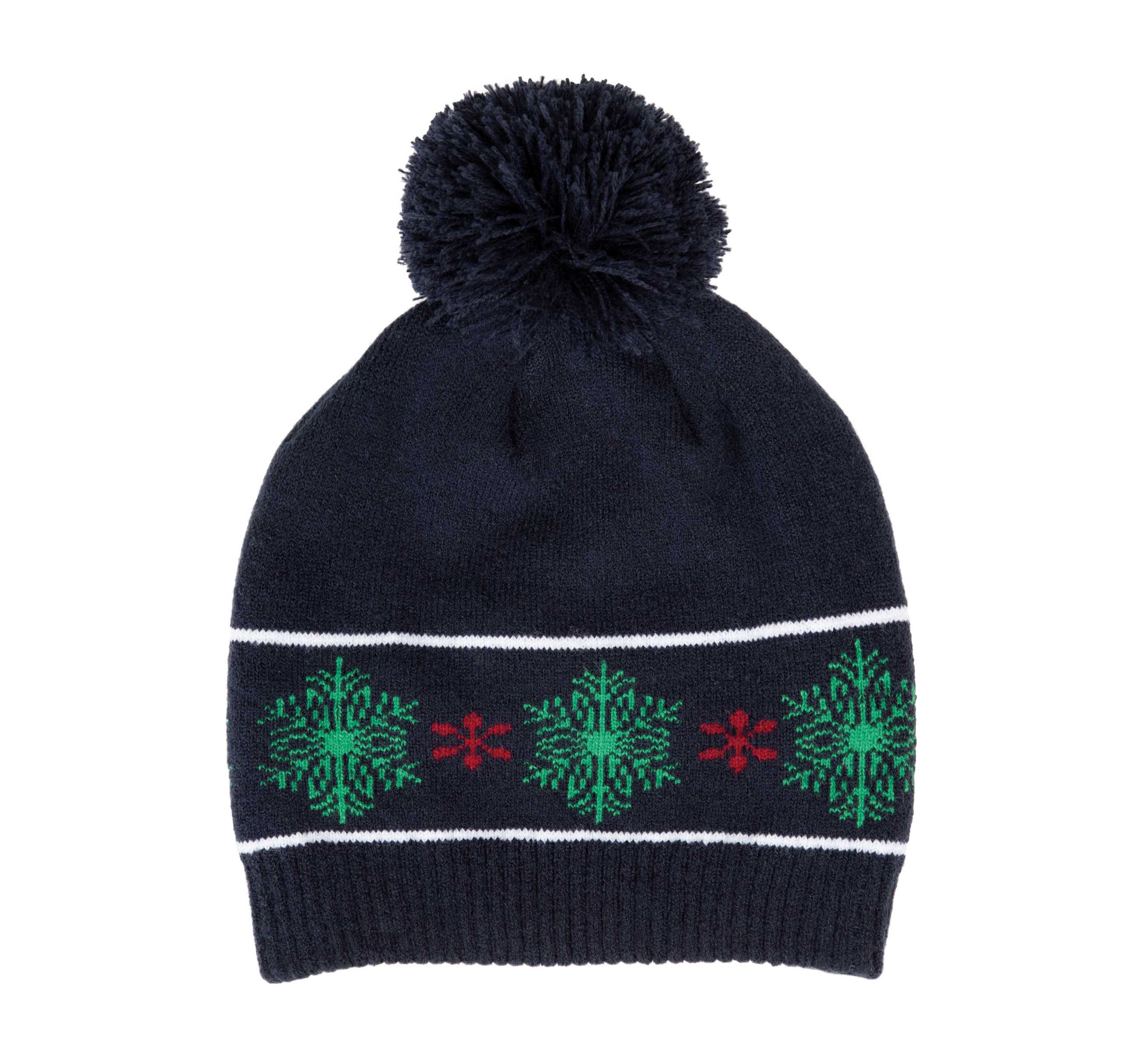 Gorro motivos navideños Night Navy