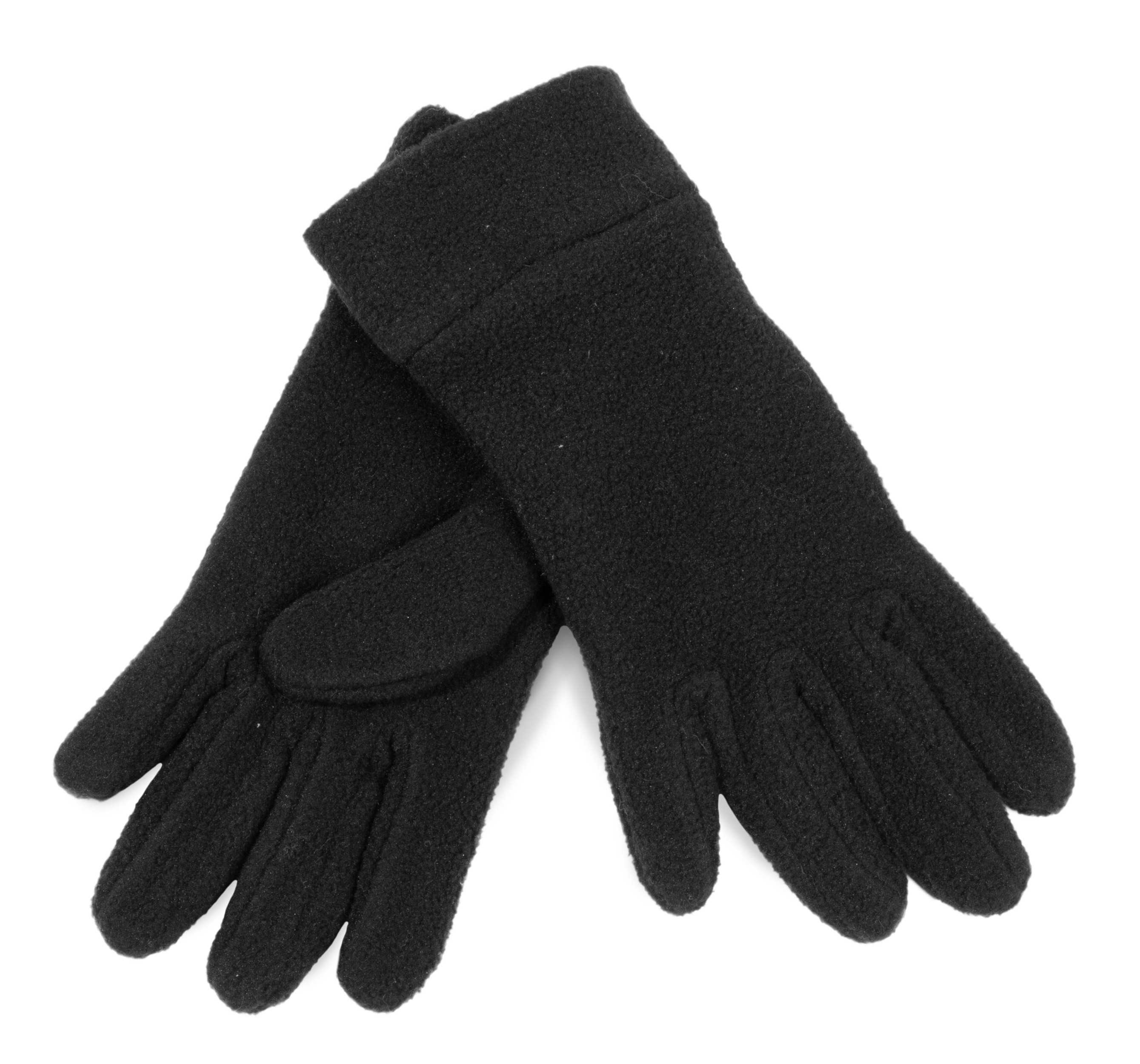 Guantes de polar niños Black