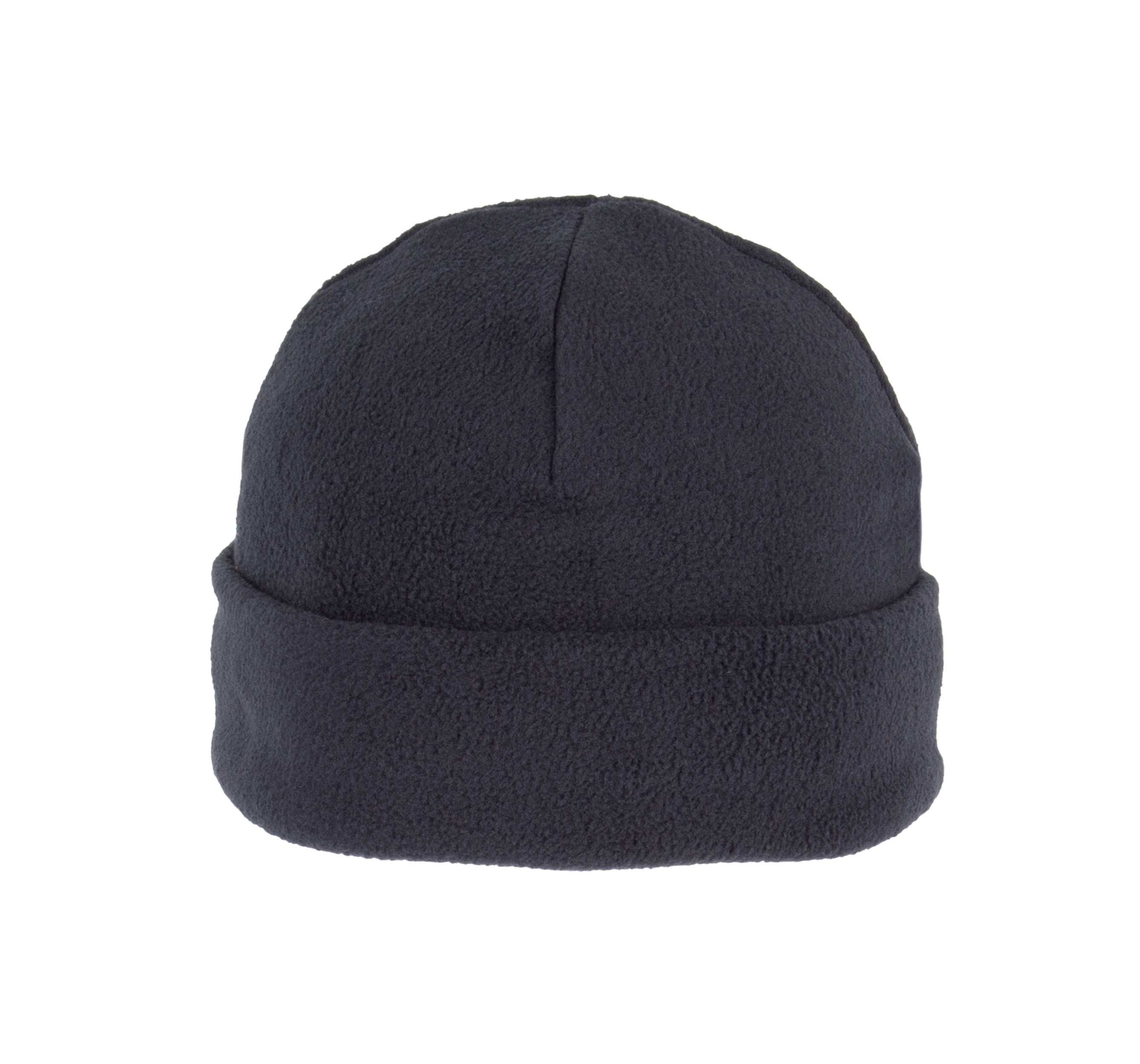 Gorro micropolar reciclado con dobladillo Navy