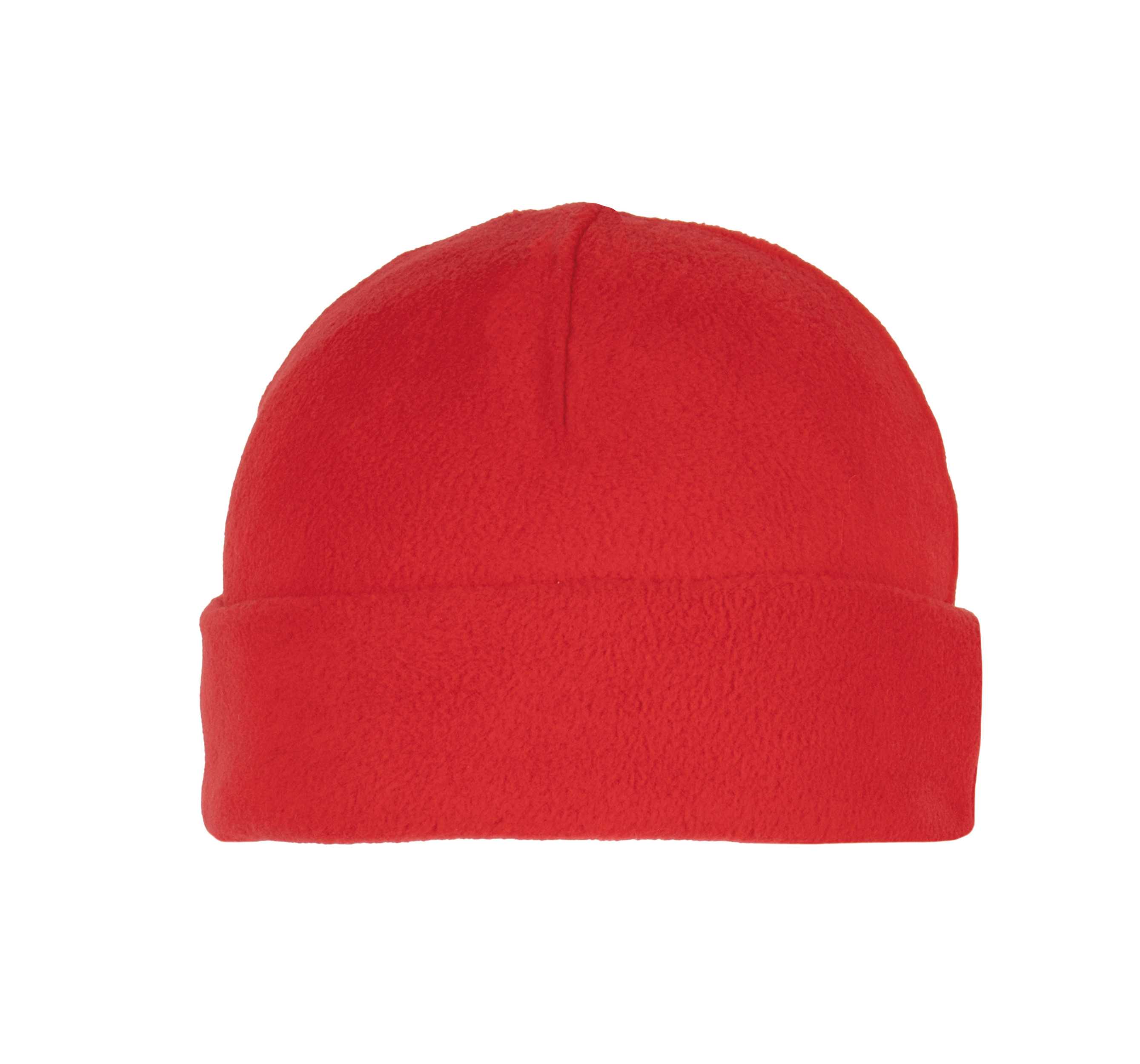 Gorro micropolar reciclado con dobladillo Red