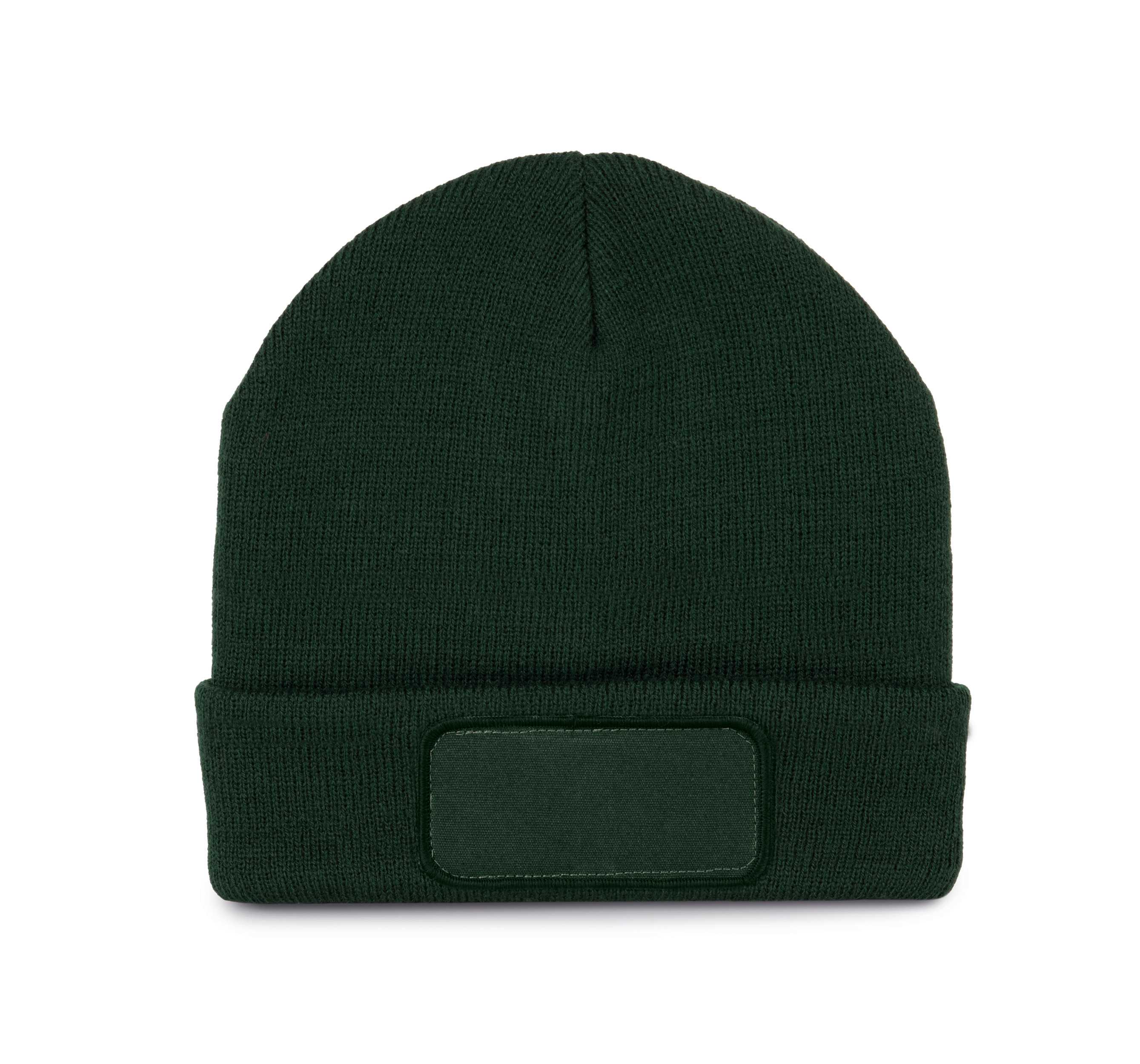 Gorro reciclado con parche y forro Thinsulate™ Forest Green