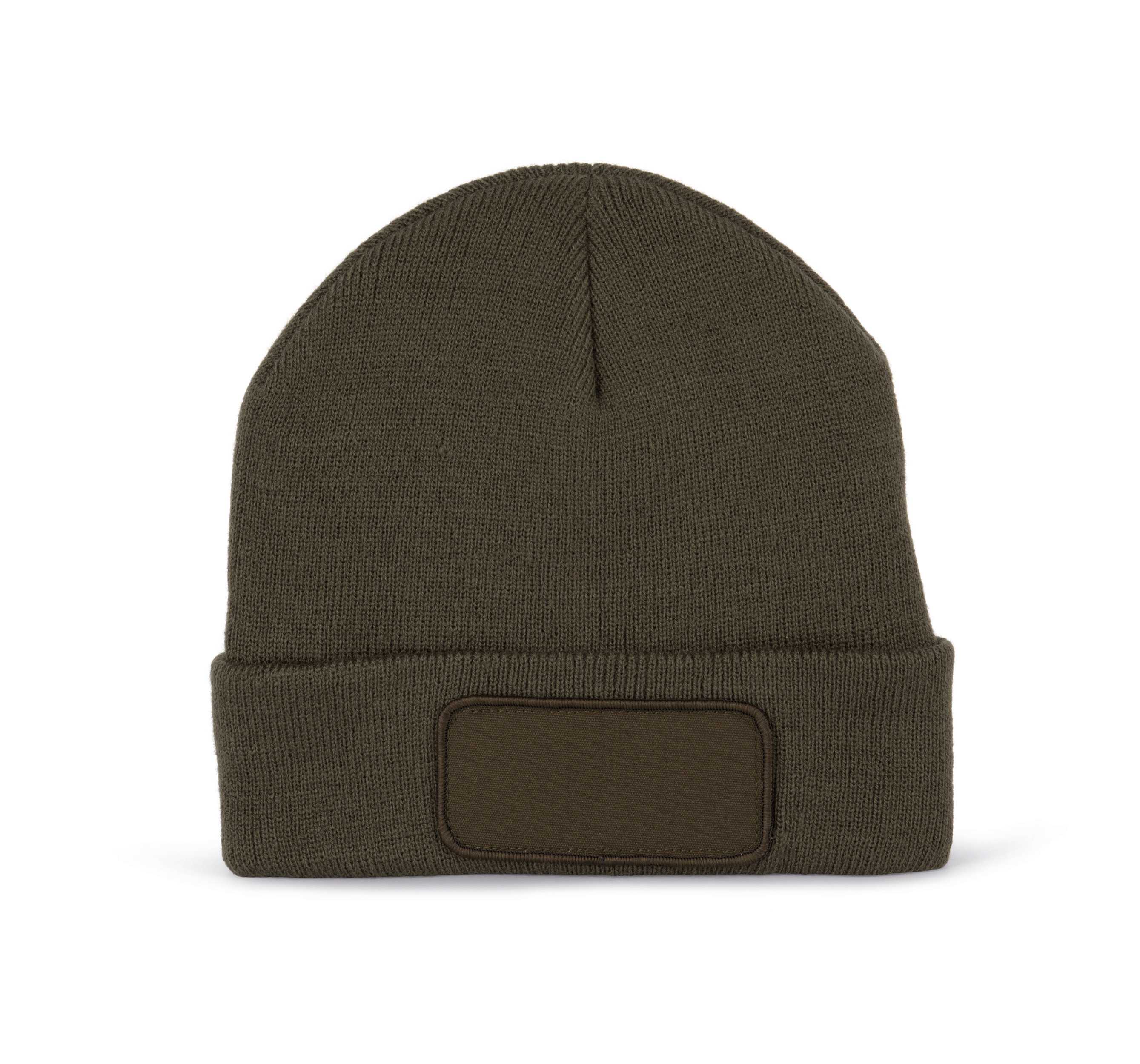 Gorro con parche y forro Thinsulate™ Dark Khaki