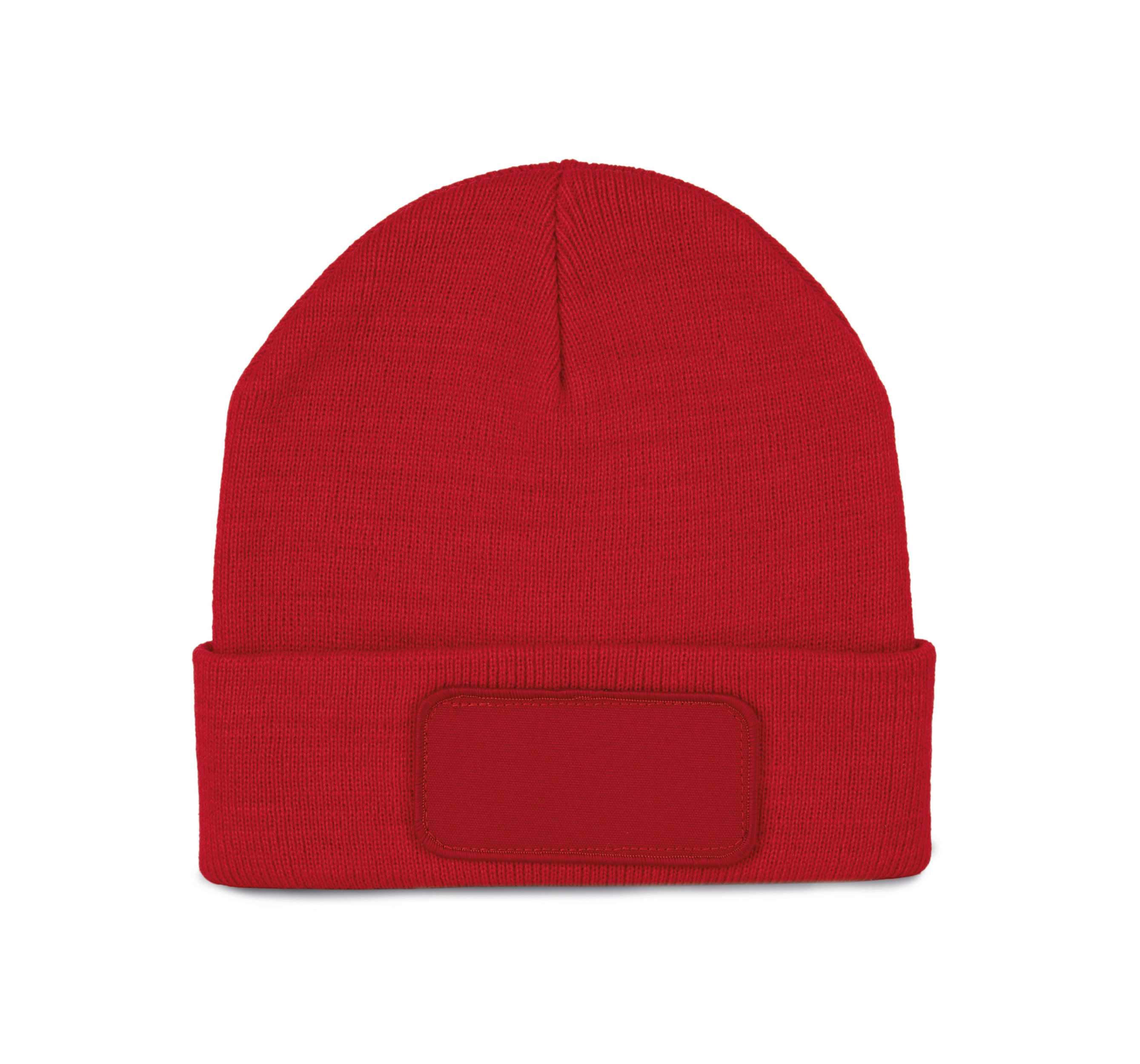 Gorro con parche Red