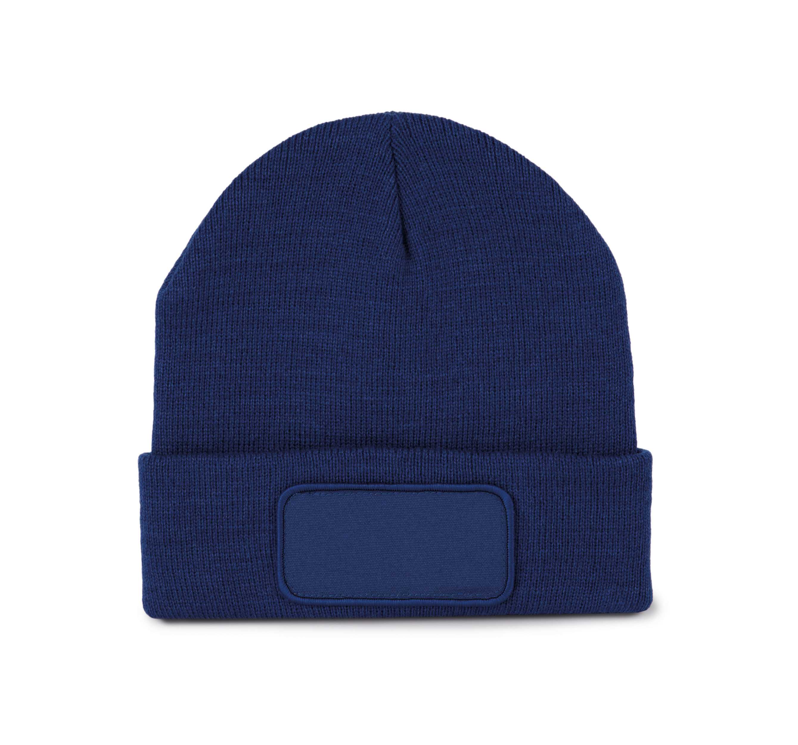 Gorro con parche Royal Blue