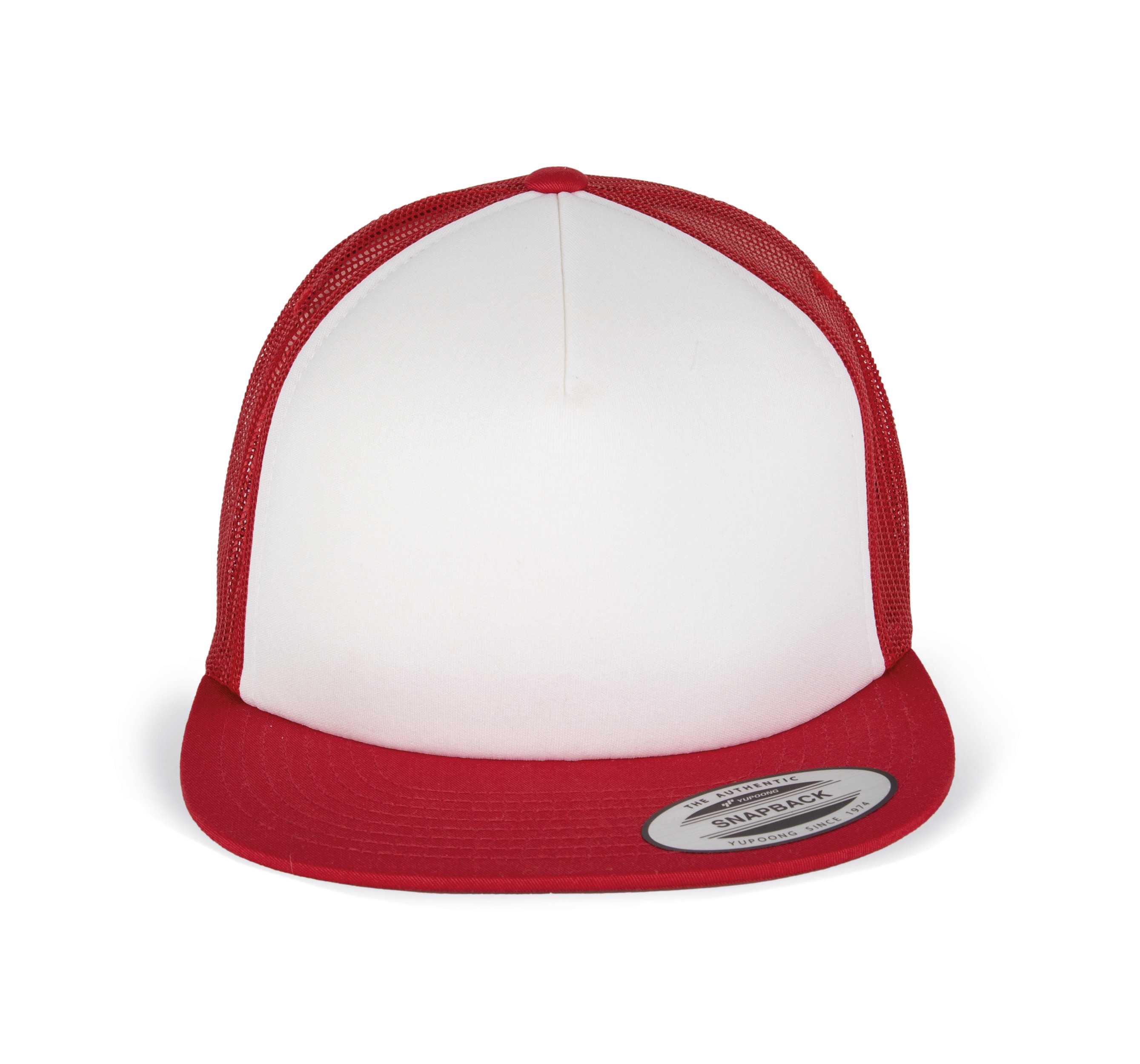 Gorra Trucker clásica - 5 paneles Red / White