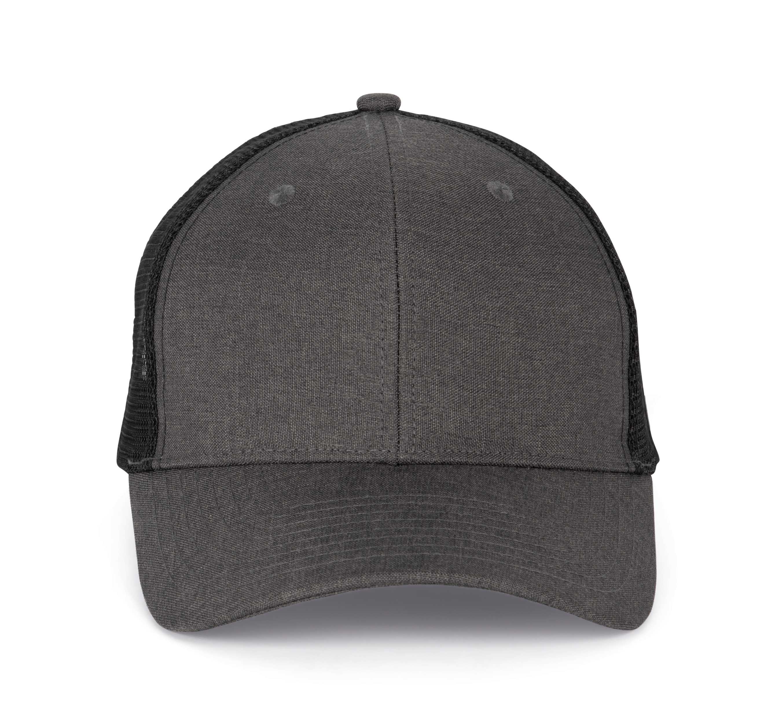 Gorra trucker - 6 paneles Dark Shadow Heather