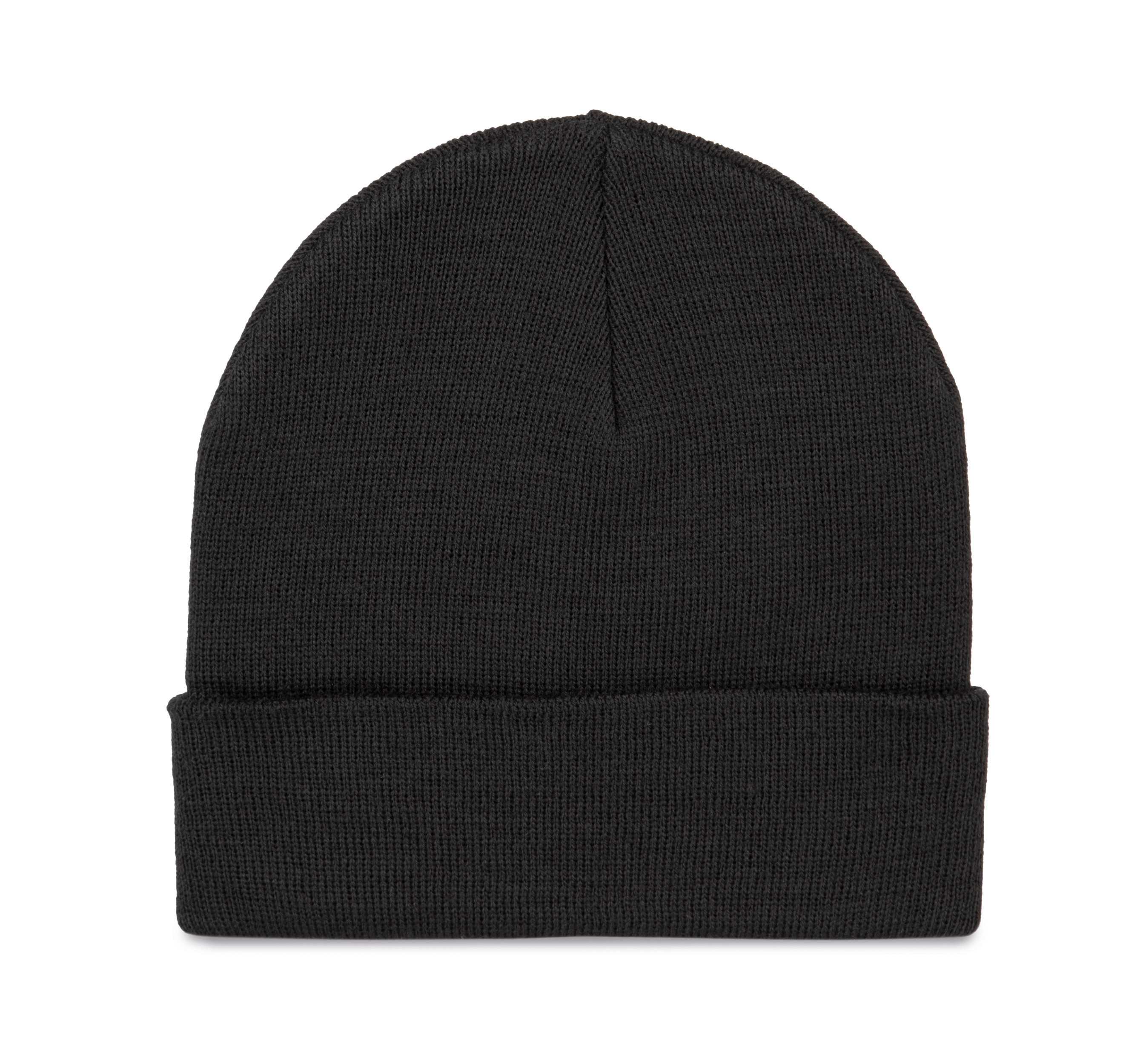 Gorro de punto fino Black