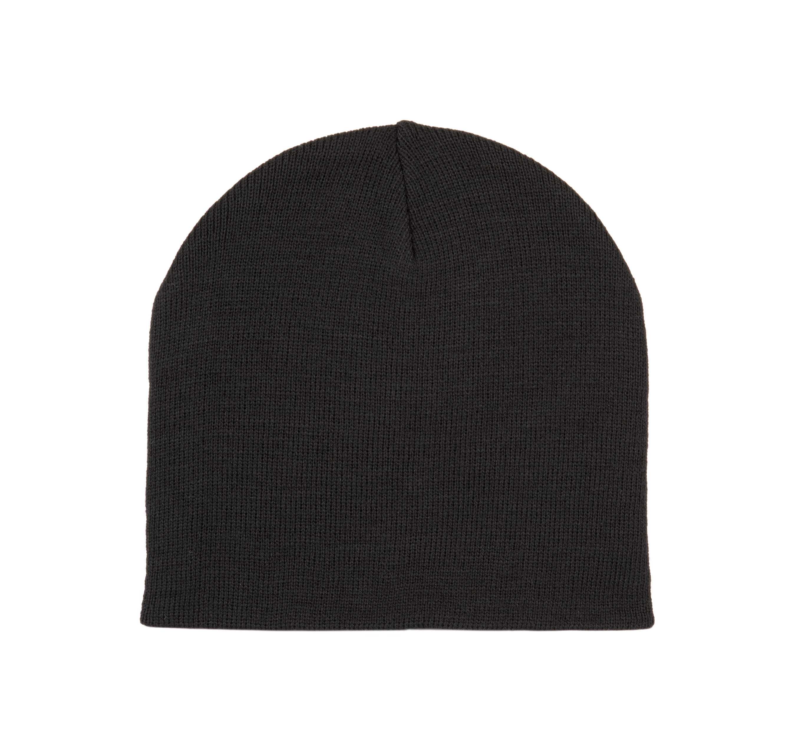 Gorro de punto fino Black