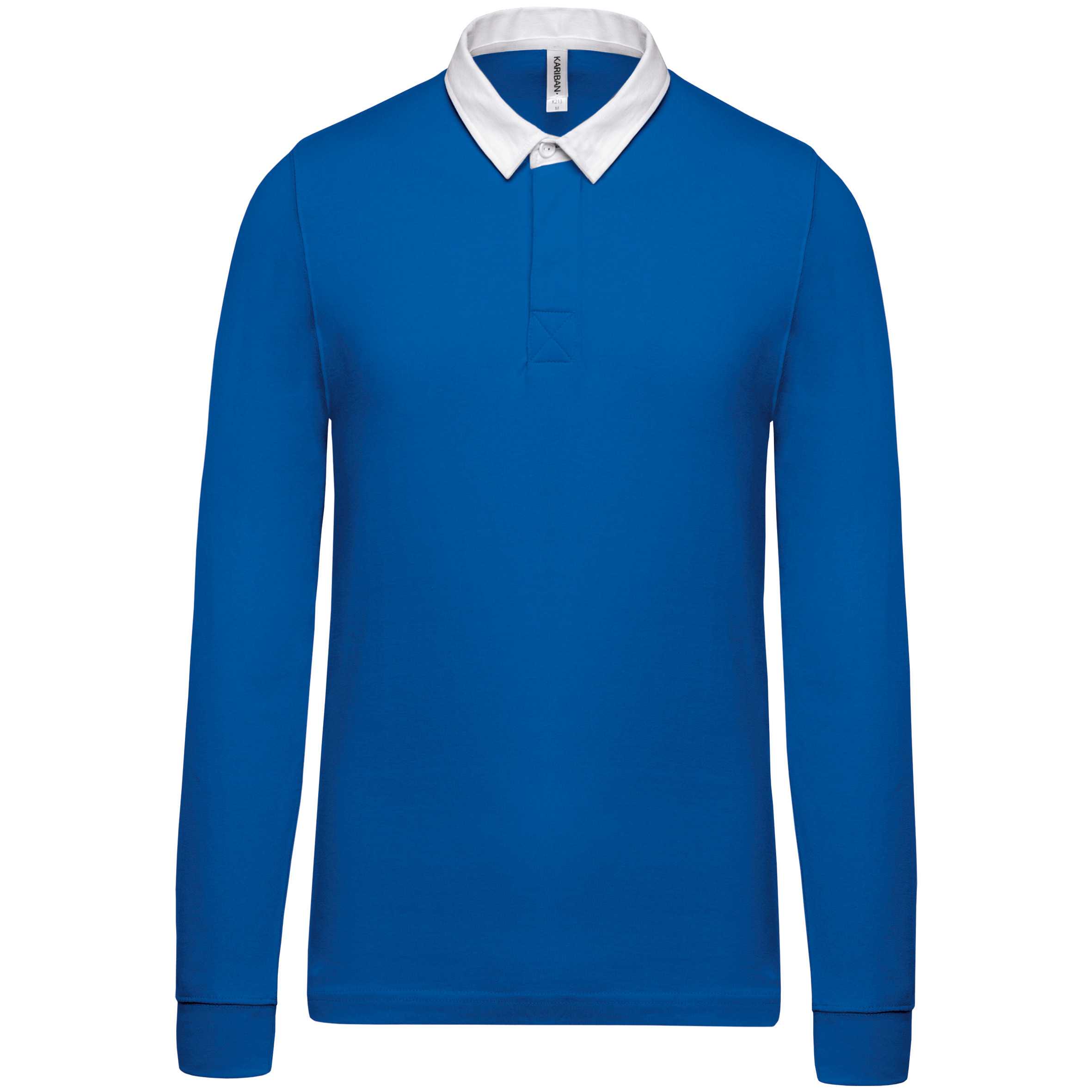 Polo Rugby Light Royal Blue / White