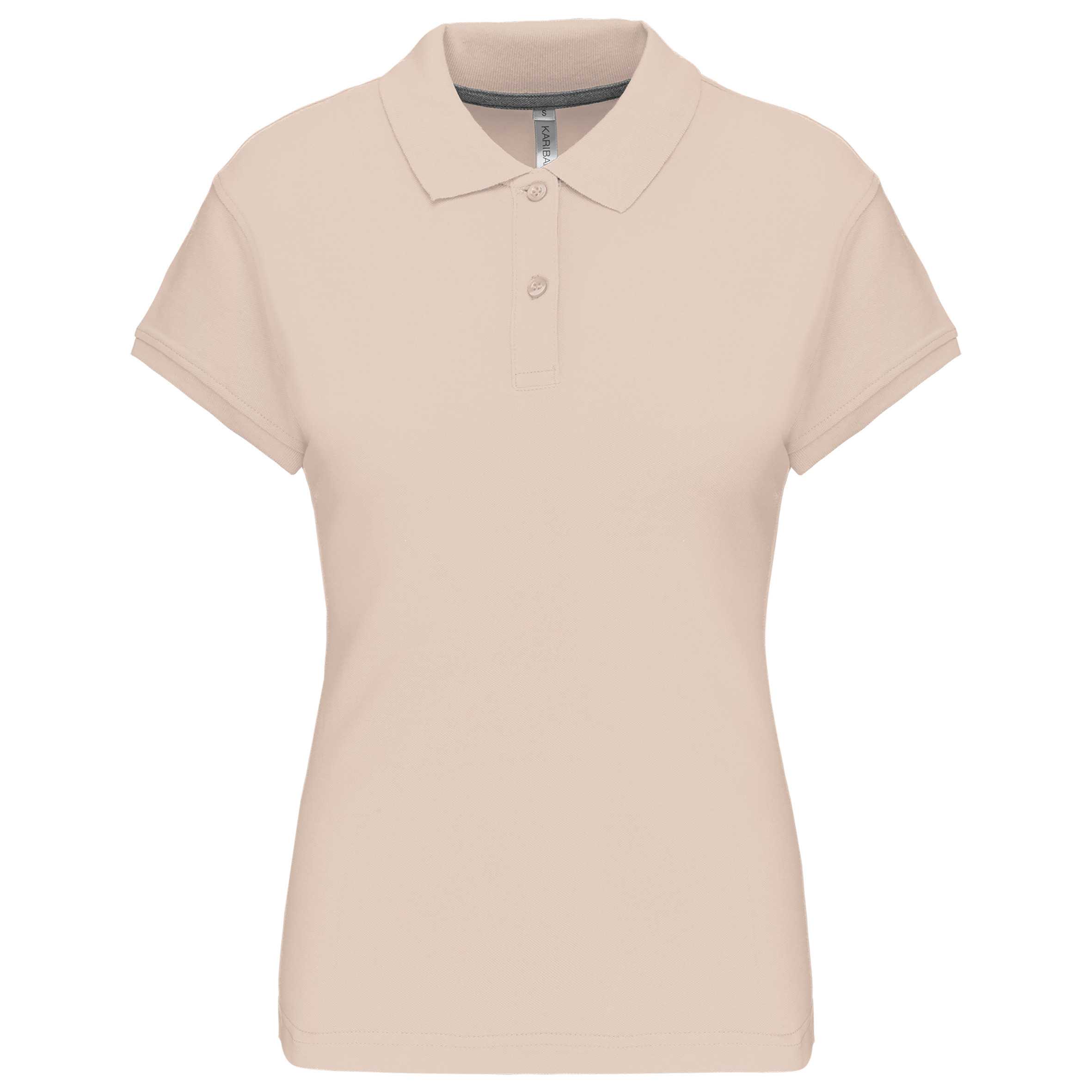 Polo manga corta mujer Light Sand