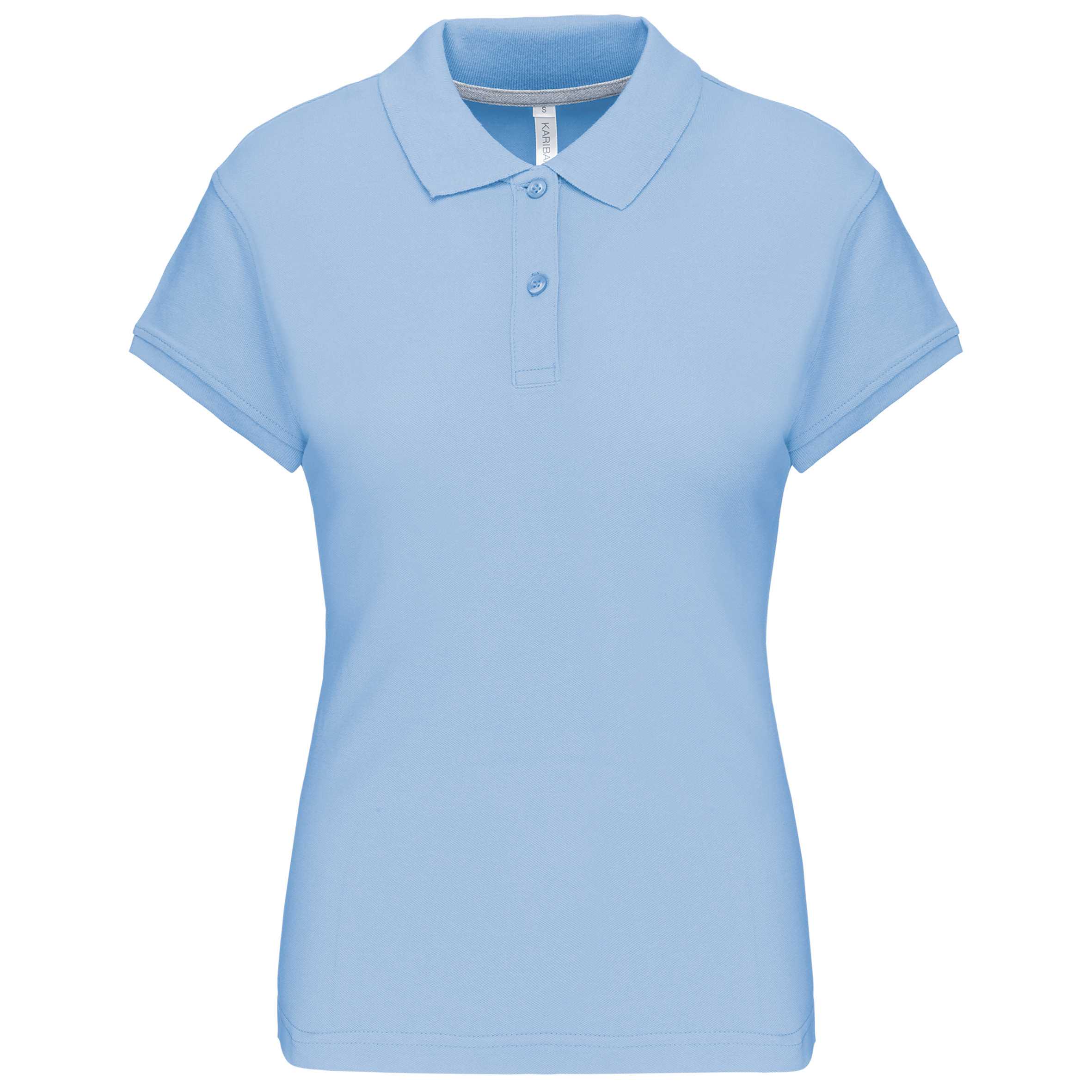 Polo manga corta mujer Sky Blue
