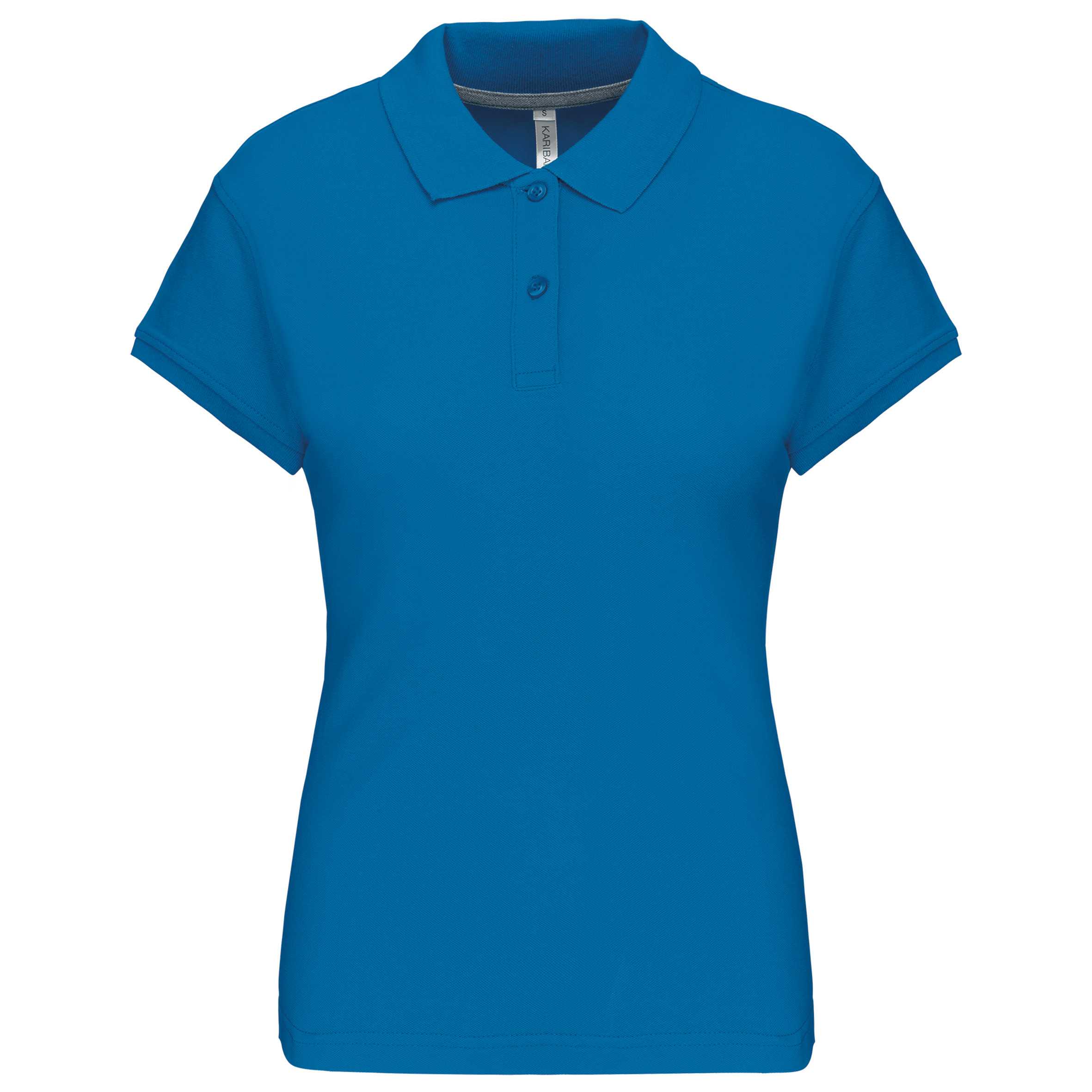 Polo manga corta mujer Tropical Blue