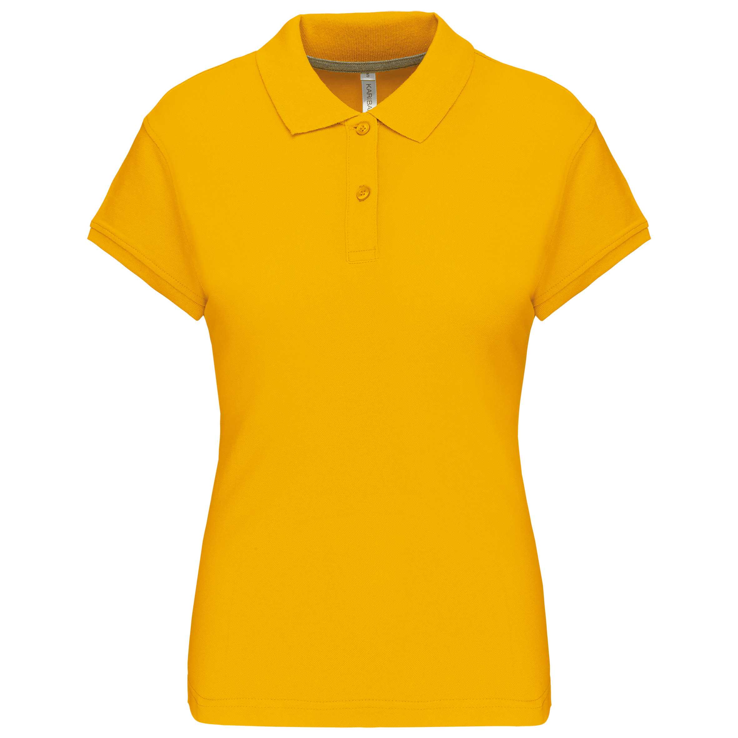 Polo manga corta mujer Yellow