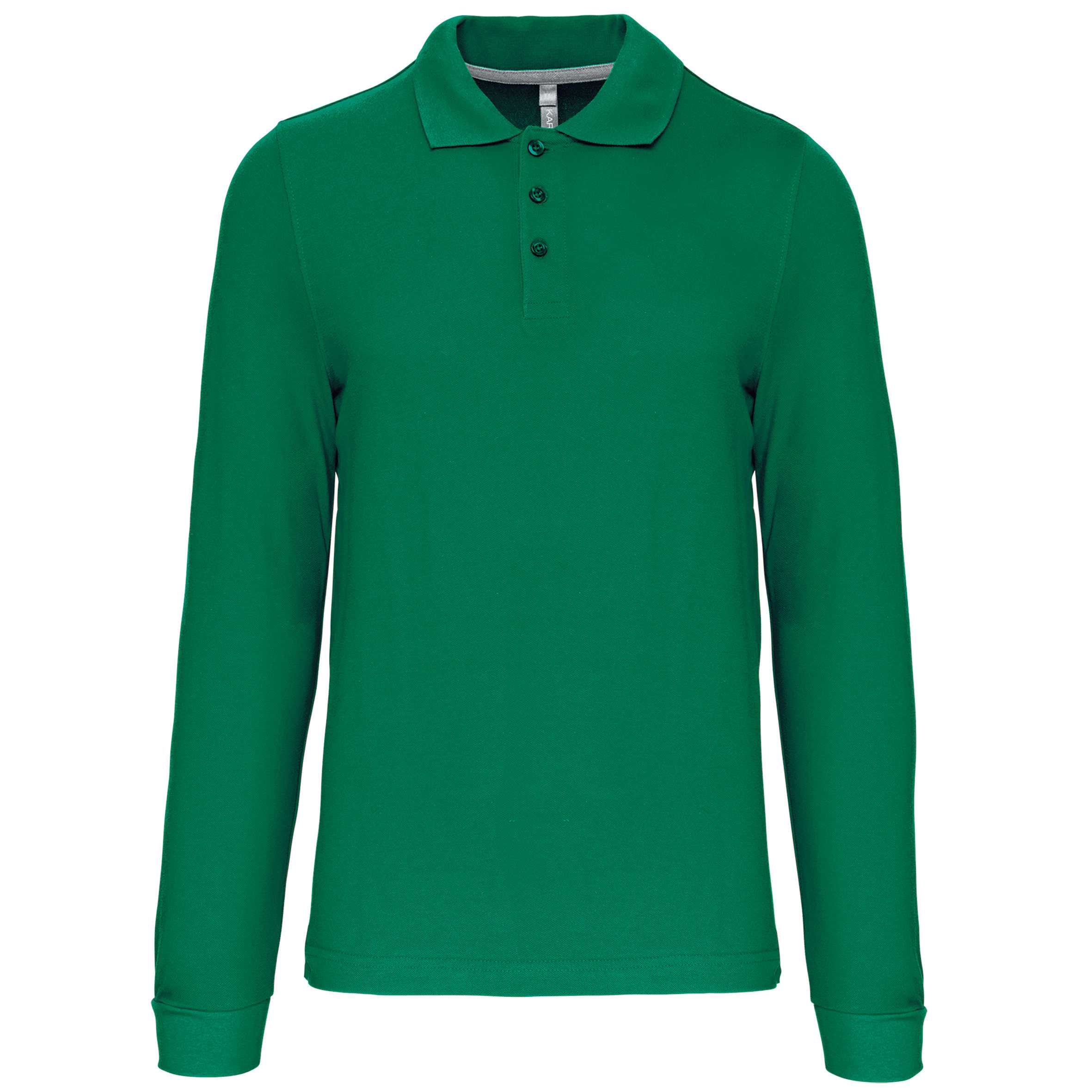 Polo manga larga hombre Kelly Green