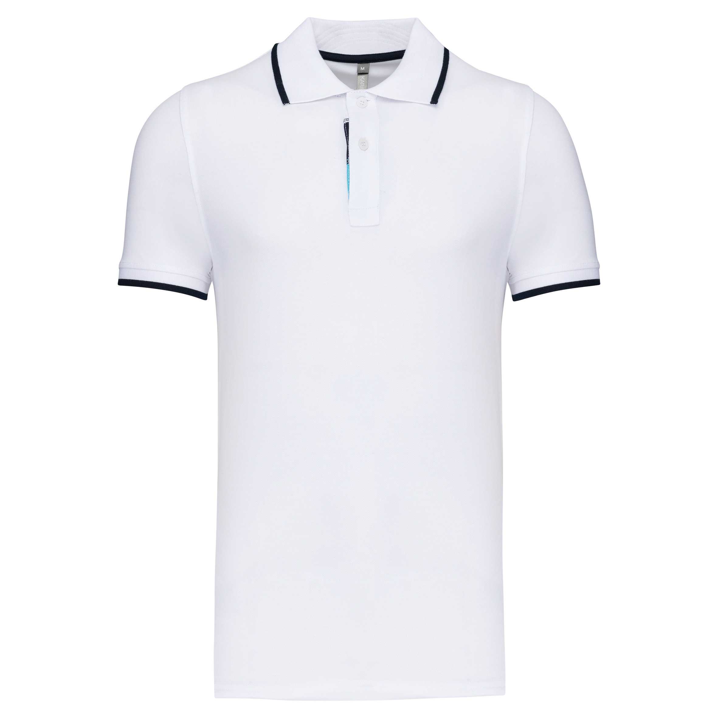 Polo manga corta hombre White / Navy / White