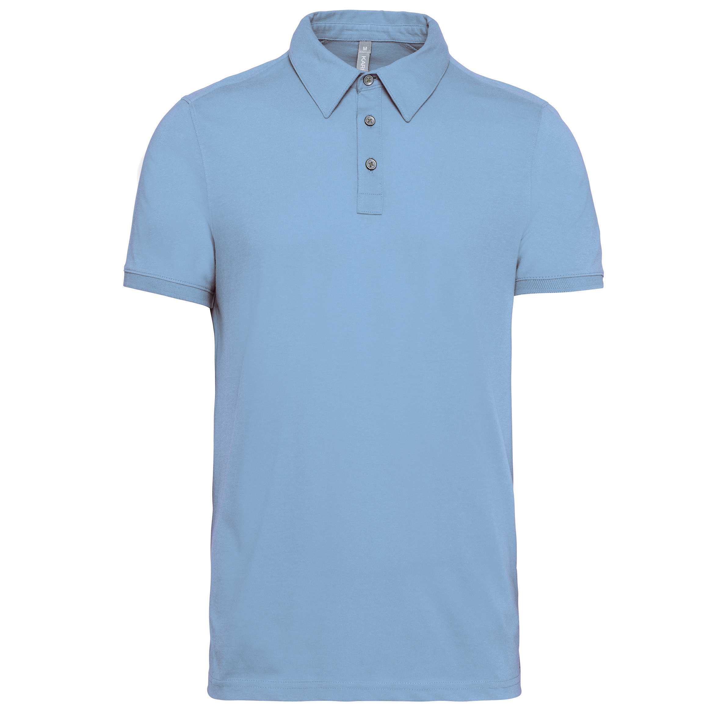 Polo jersey manga corta hombre Sky Blue