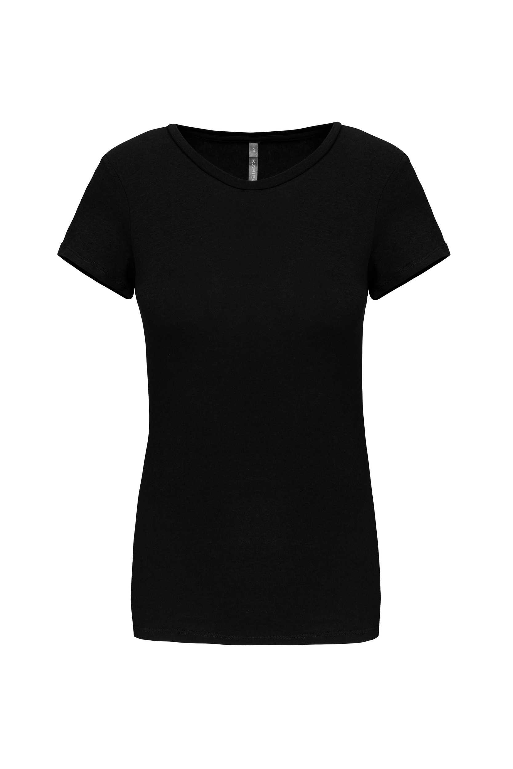 Camiseta con elastano mujer Black