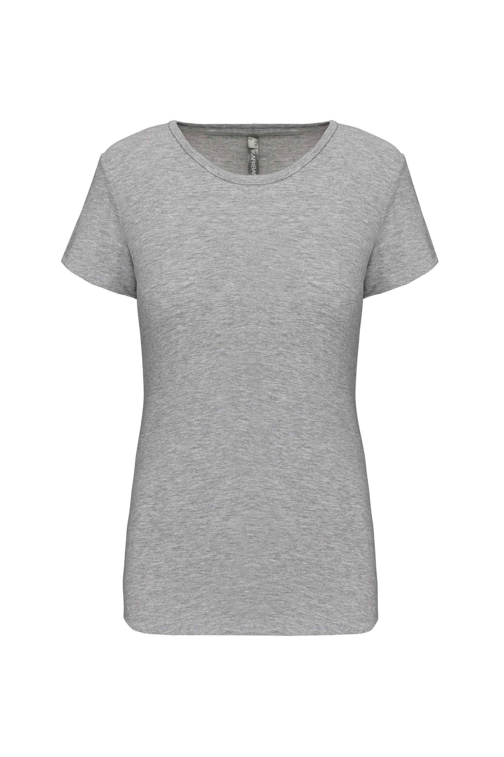 Camiseta con elastano mujer Light grey heather