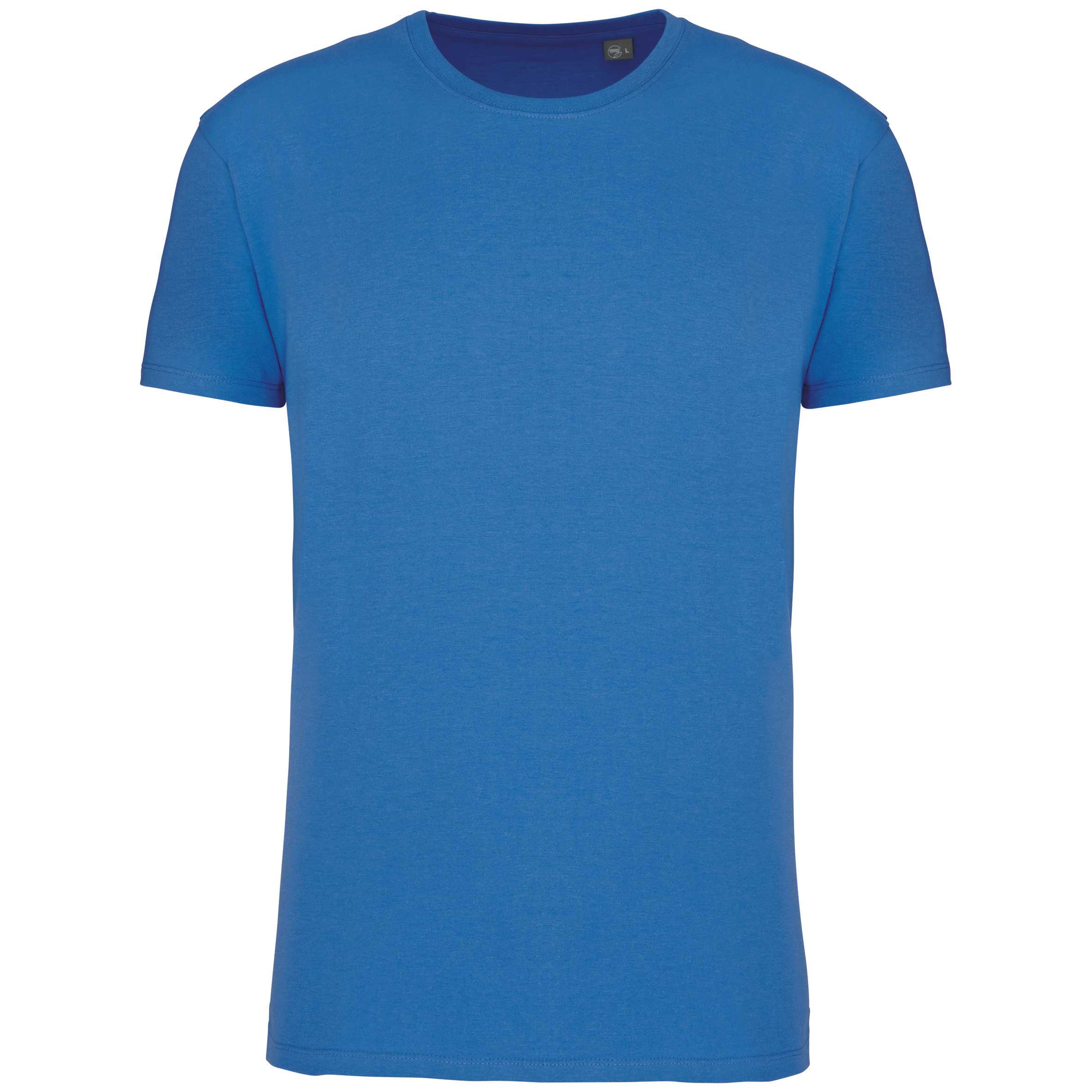 Camiseta cuello redondo BIO190IC unisex Light Royal Blue