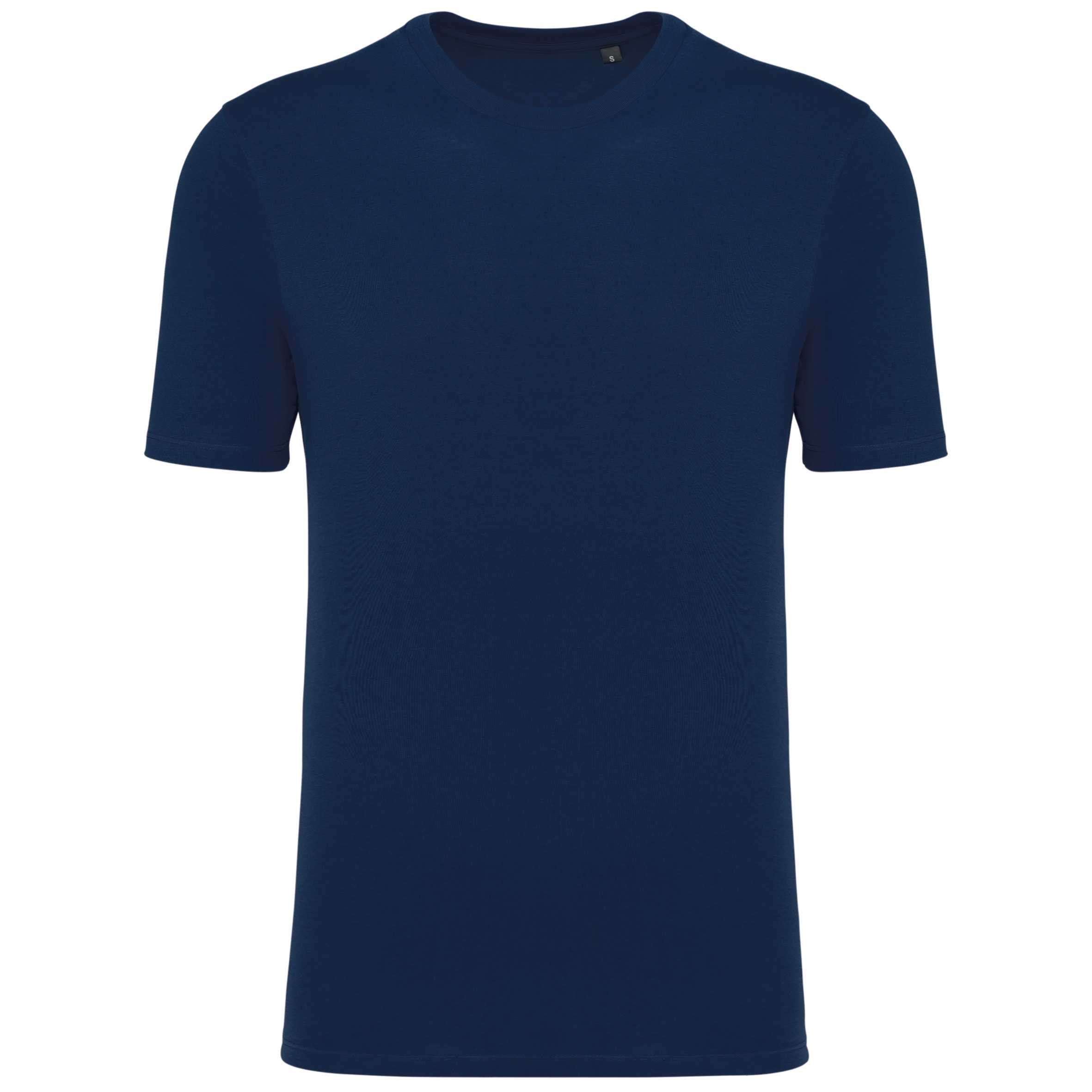 Camiseta cuello redondo y manga corta unisex Navy