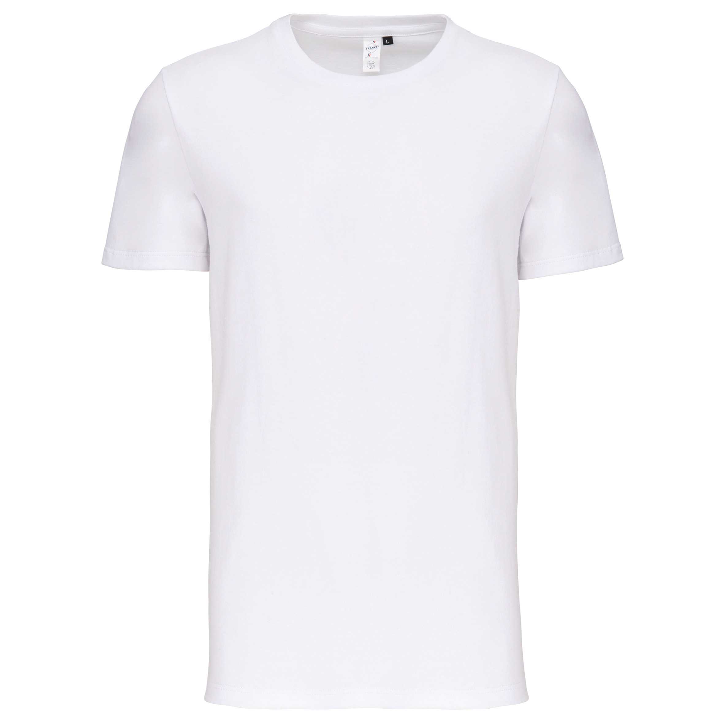 Camiseta hombre Bio "Origen Francia Garantizado" White