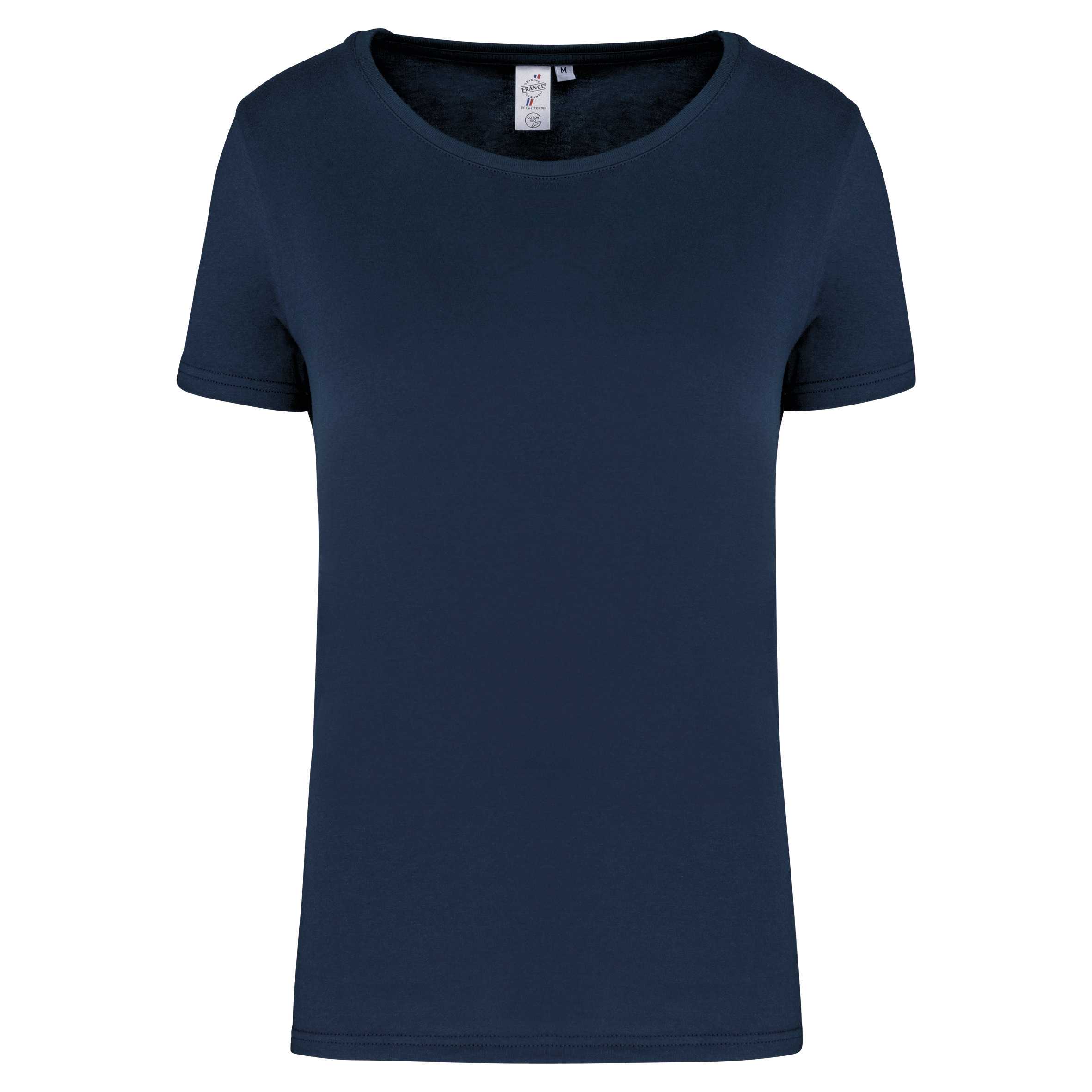 Camiseta Bio mujer "Origine France Garantie" Navy