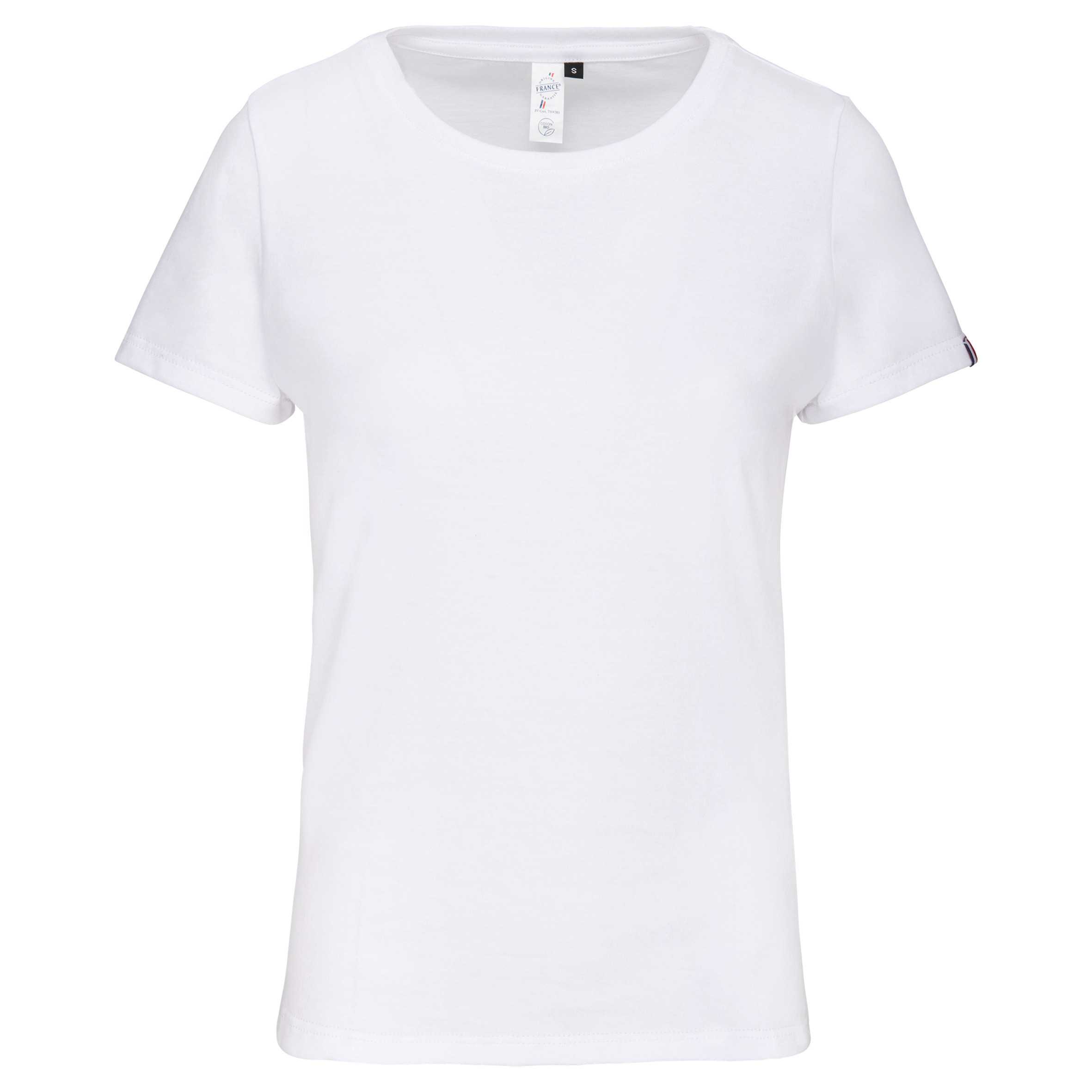Camiseta Bio mujer "Origine France Garantie" White