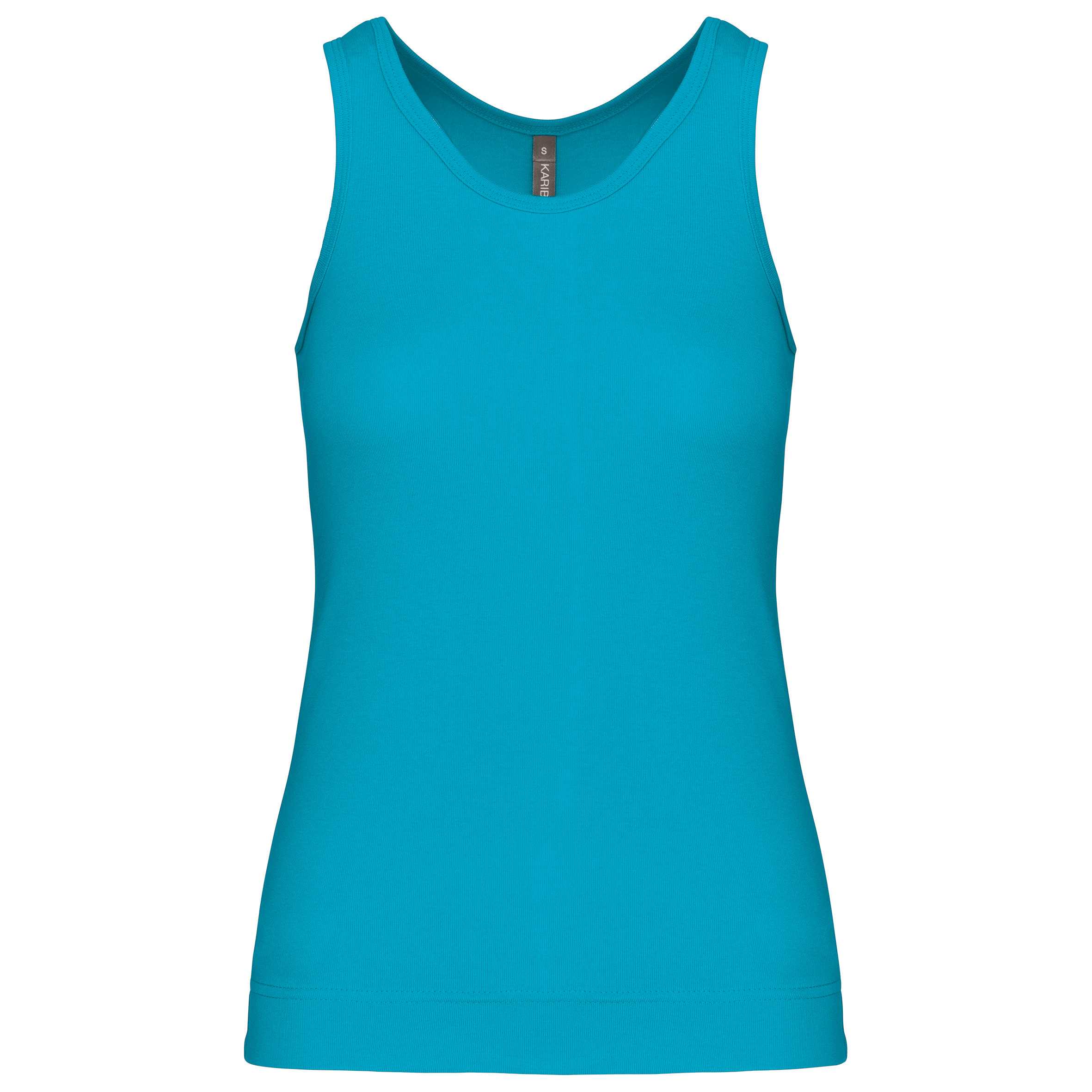 Angelina - camiseta tirantes mujer Deep Turquoise
