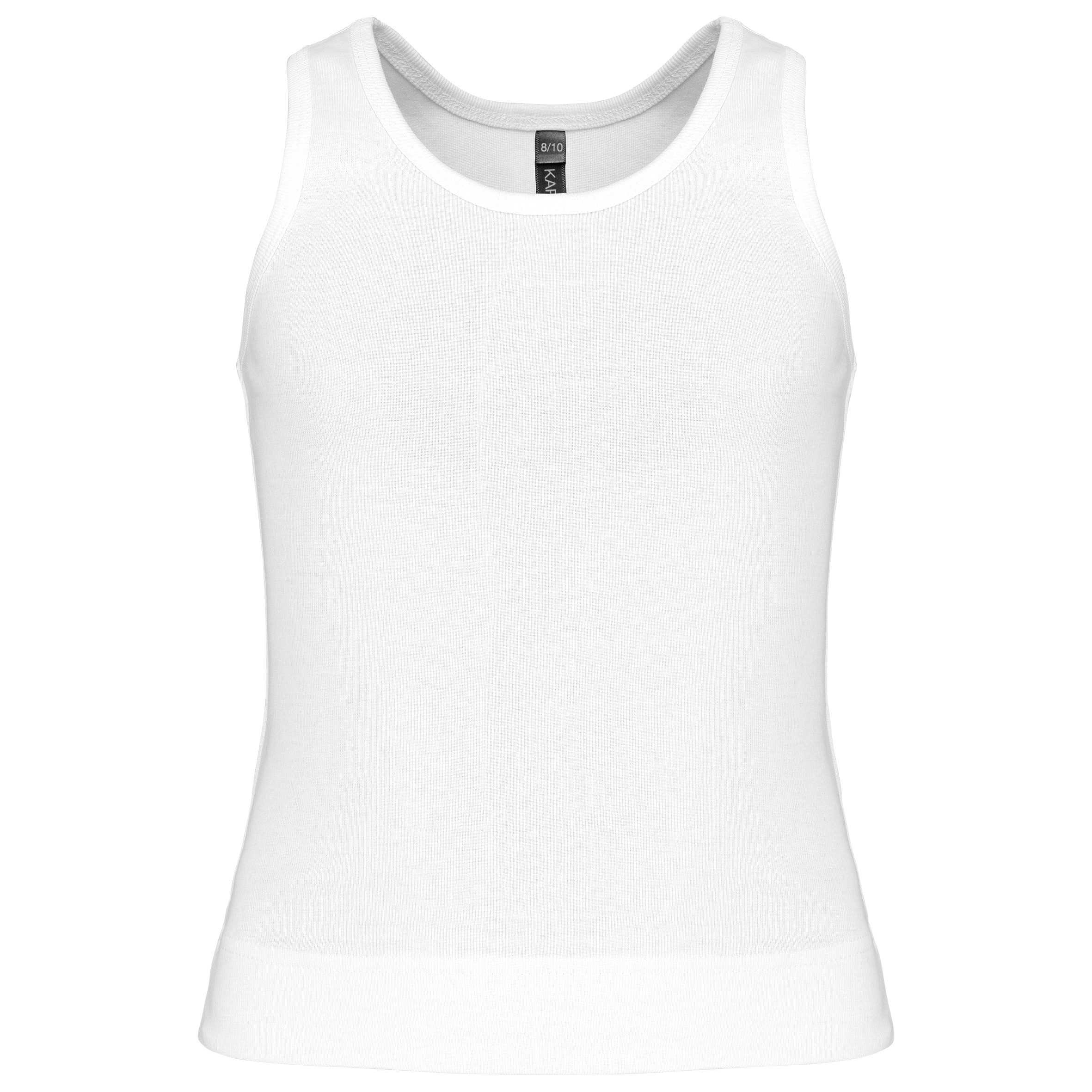 Camisa tirantes niña White