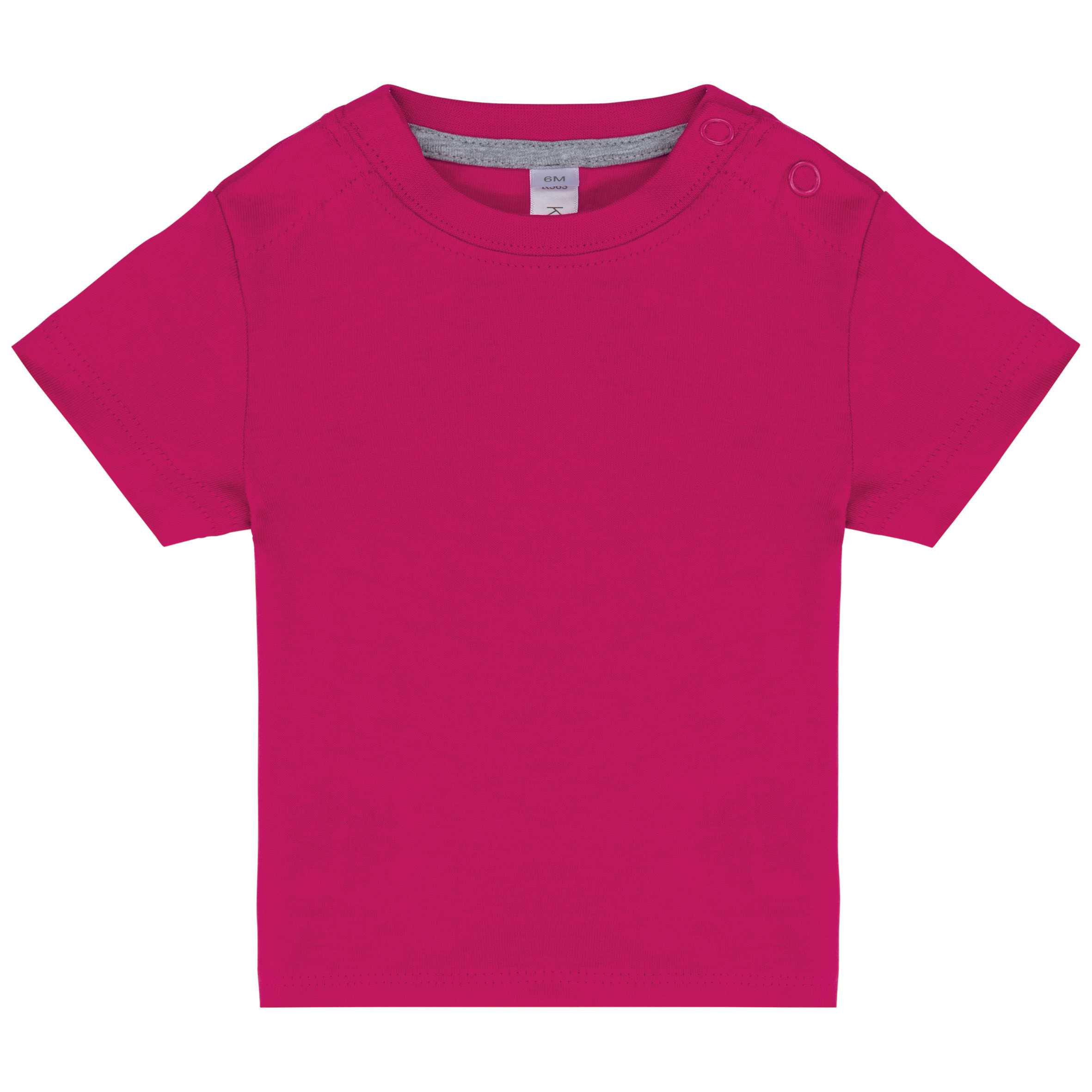 Camiseta manga corta bebé Fuchsia
