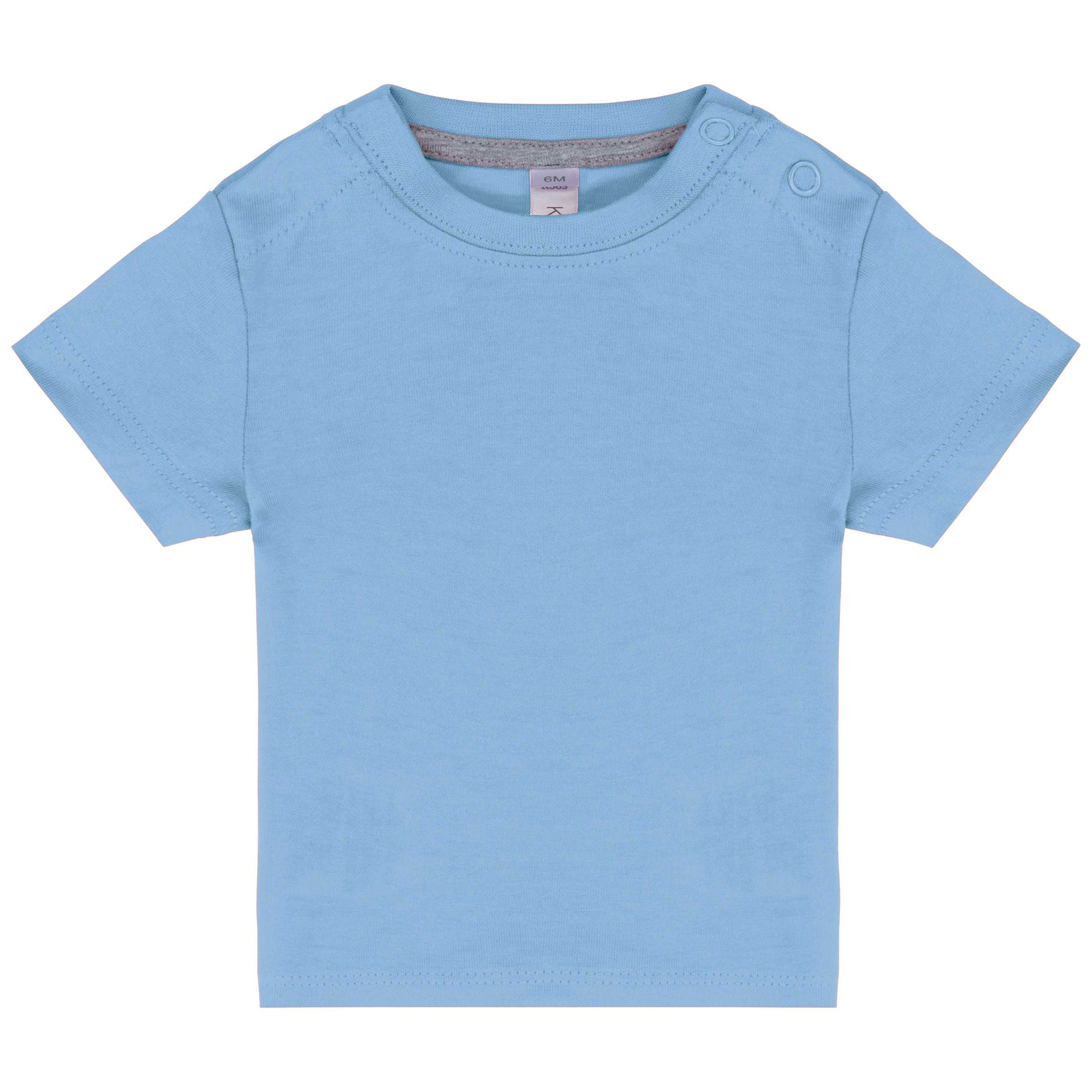 Camiseta manga corta bebé Sky Blue