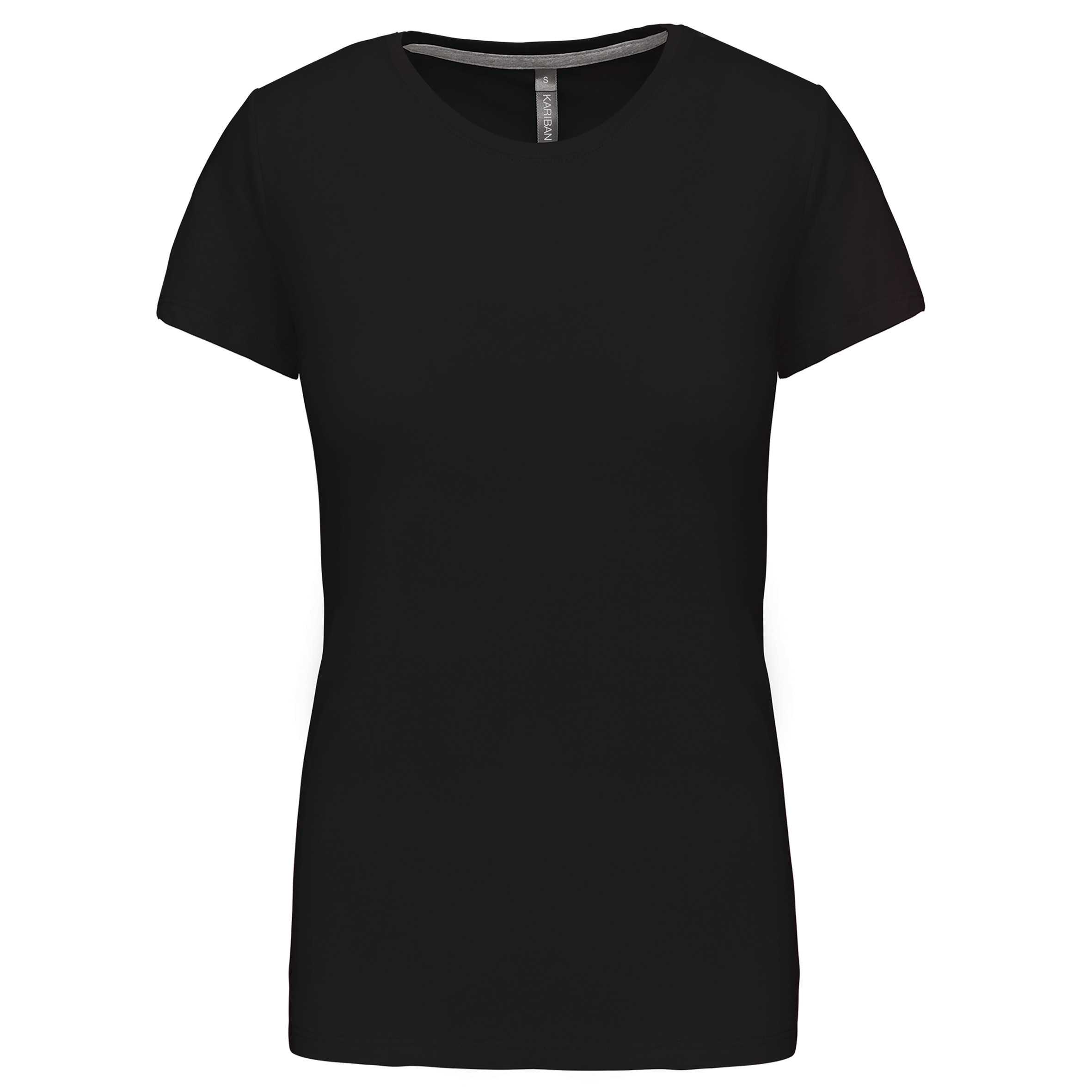 Camiseta manga corta mujer Black