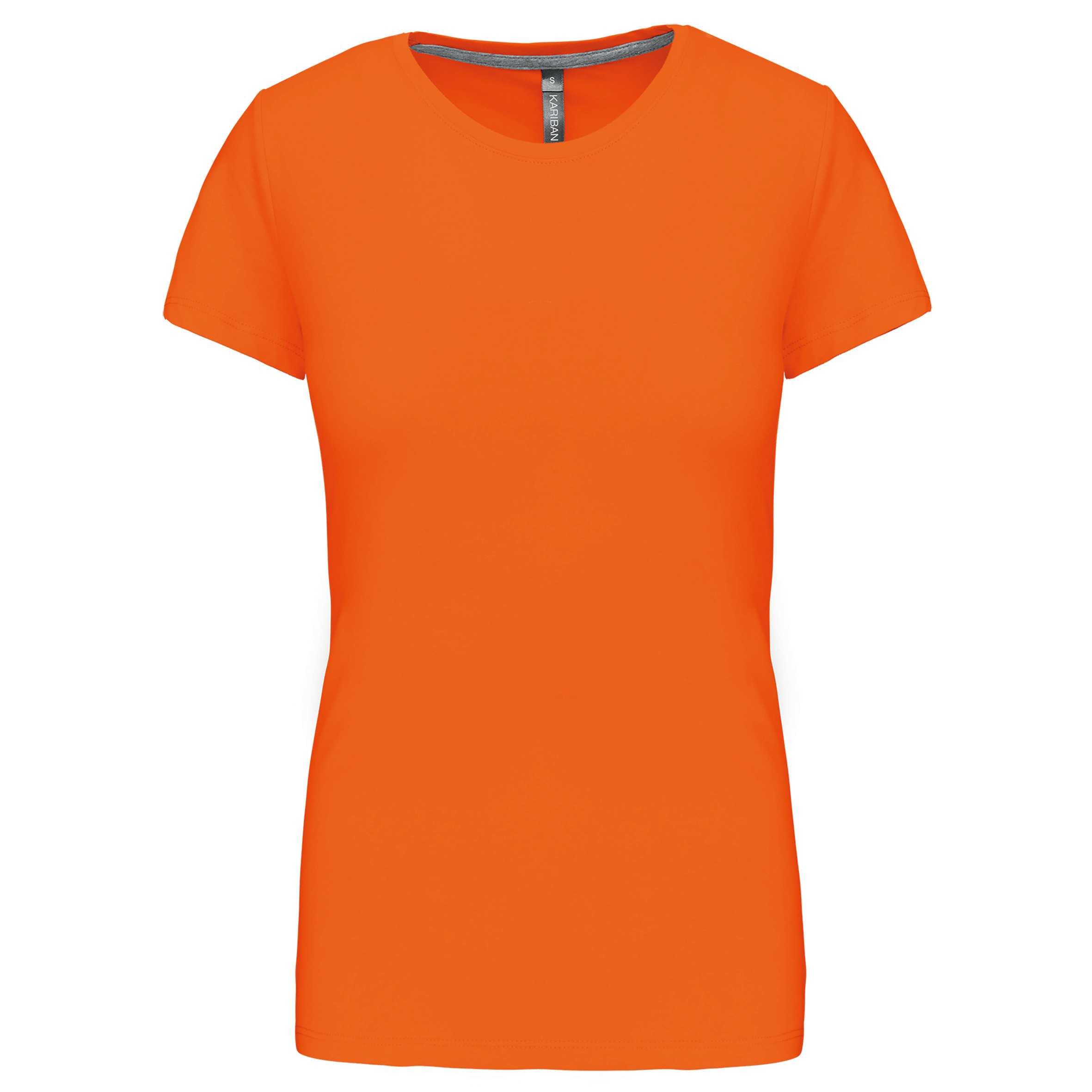 Camiseta manga corta mujer Orange