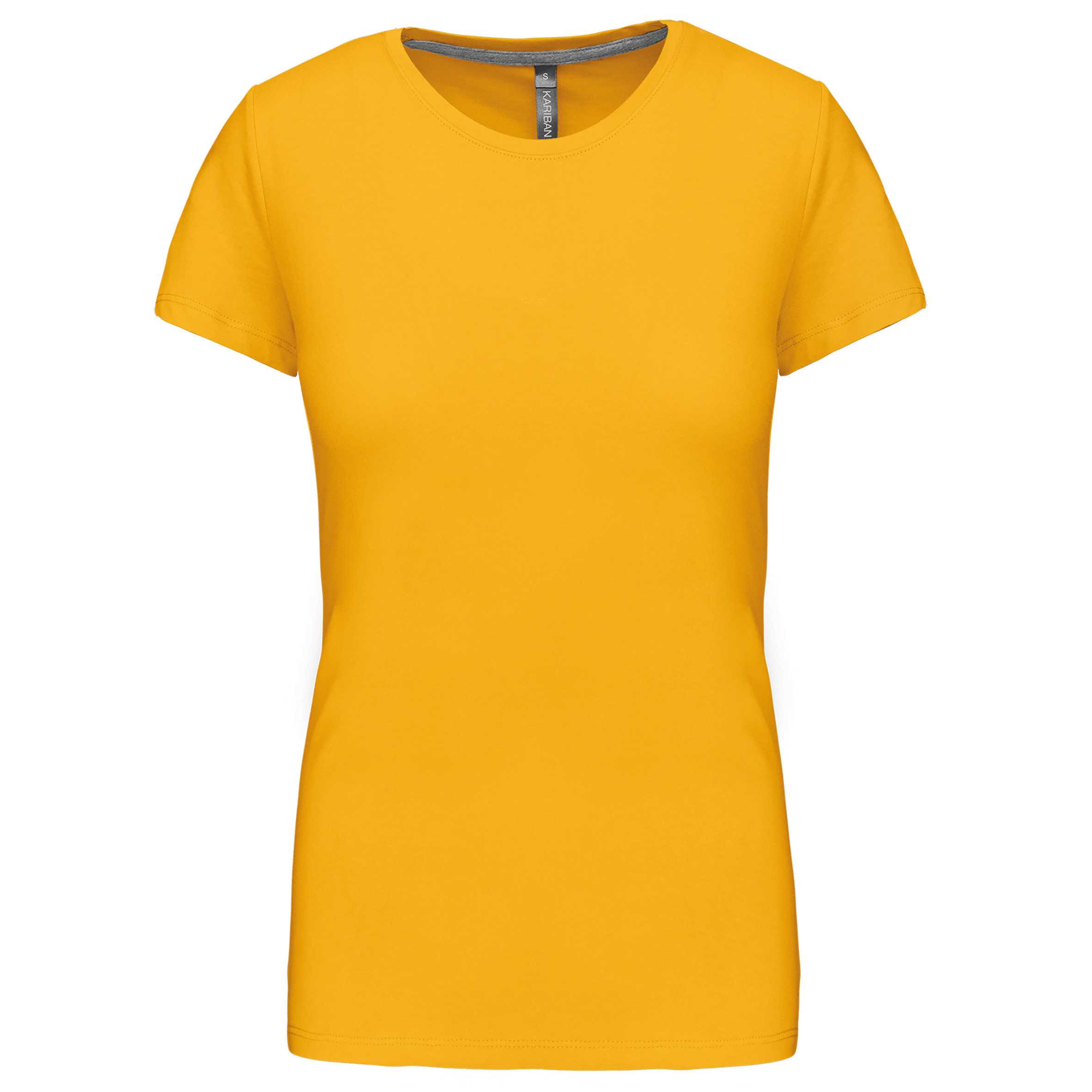 Camiseta manga corta mujer Yellow