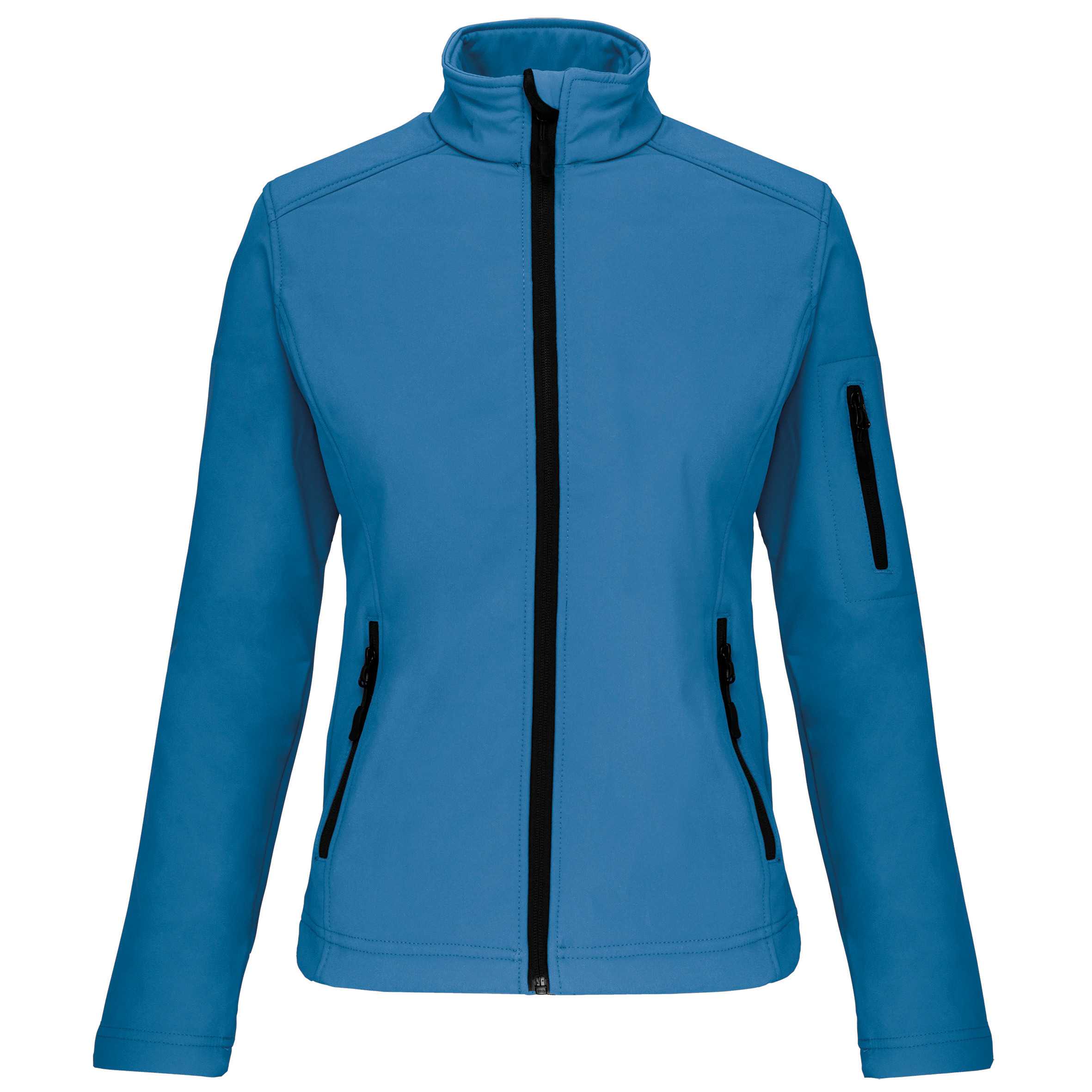 Chaqueta softshell mujer Aqua Blue