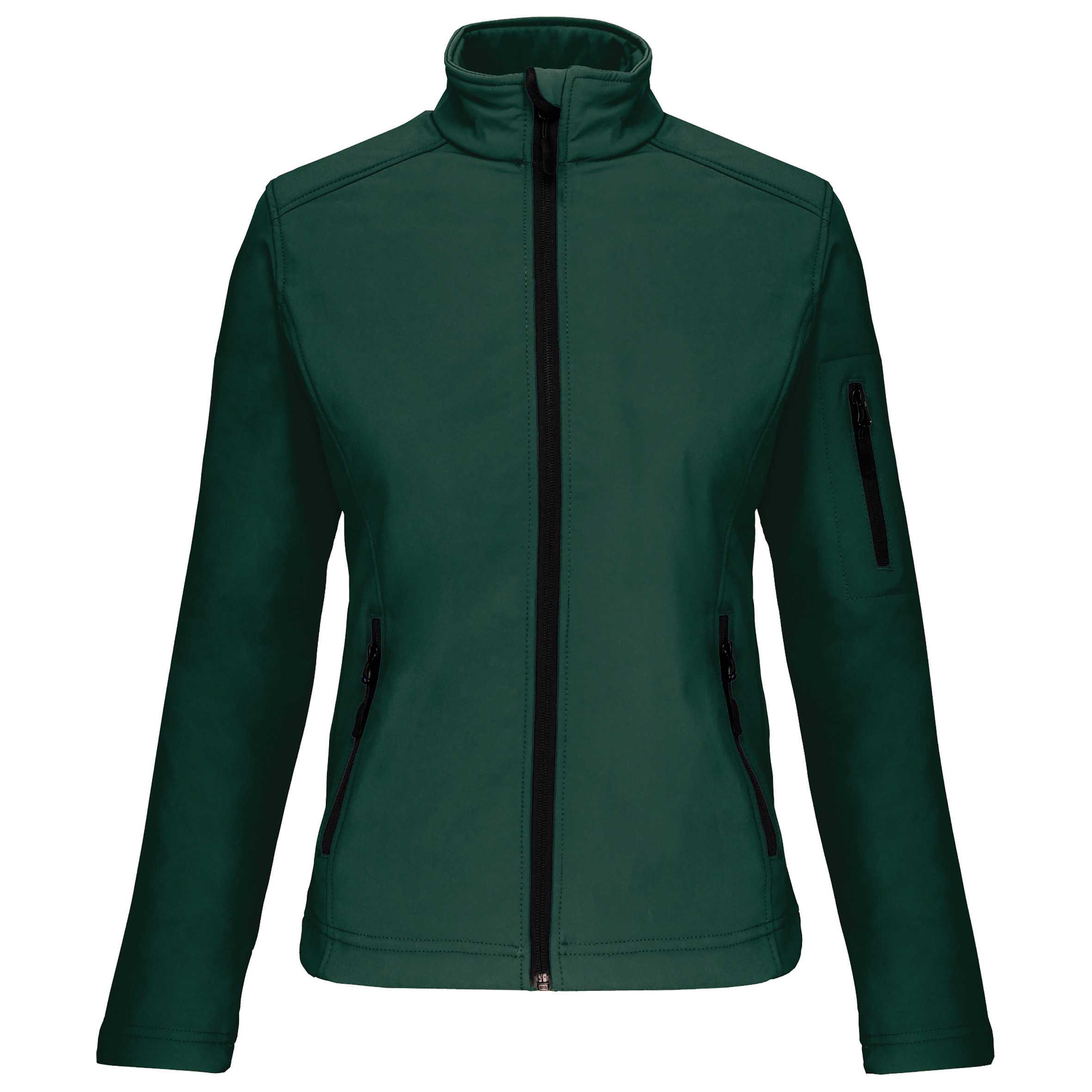 Chaqueta softshell mujer Bottle Green