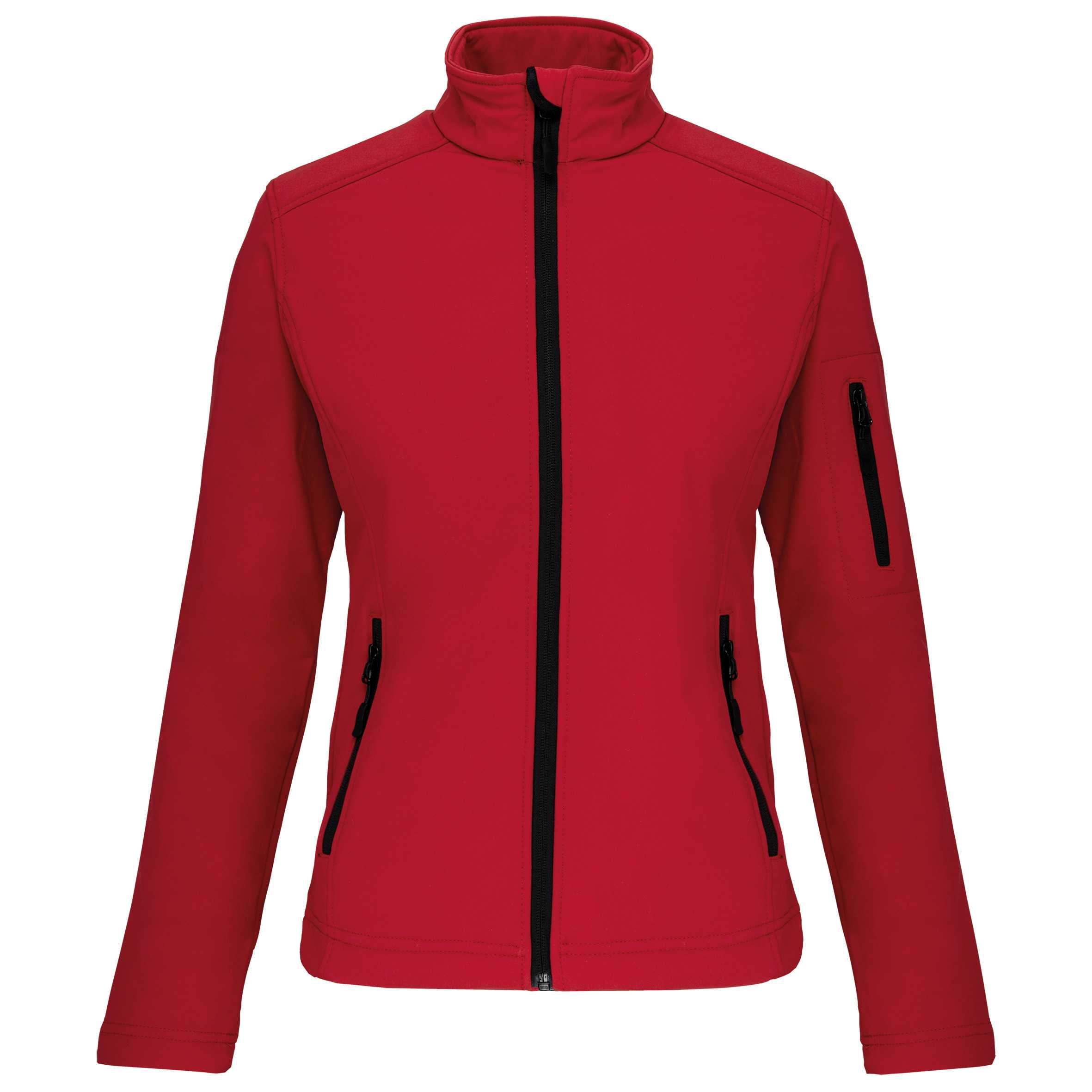 Chaqueta softshell mujer Red