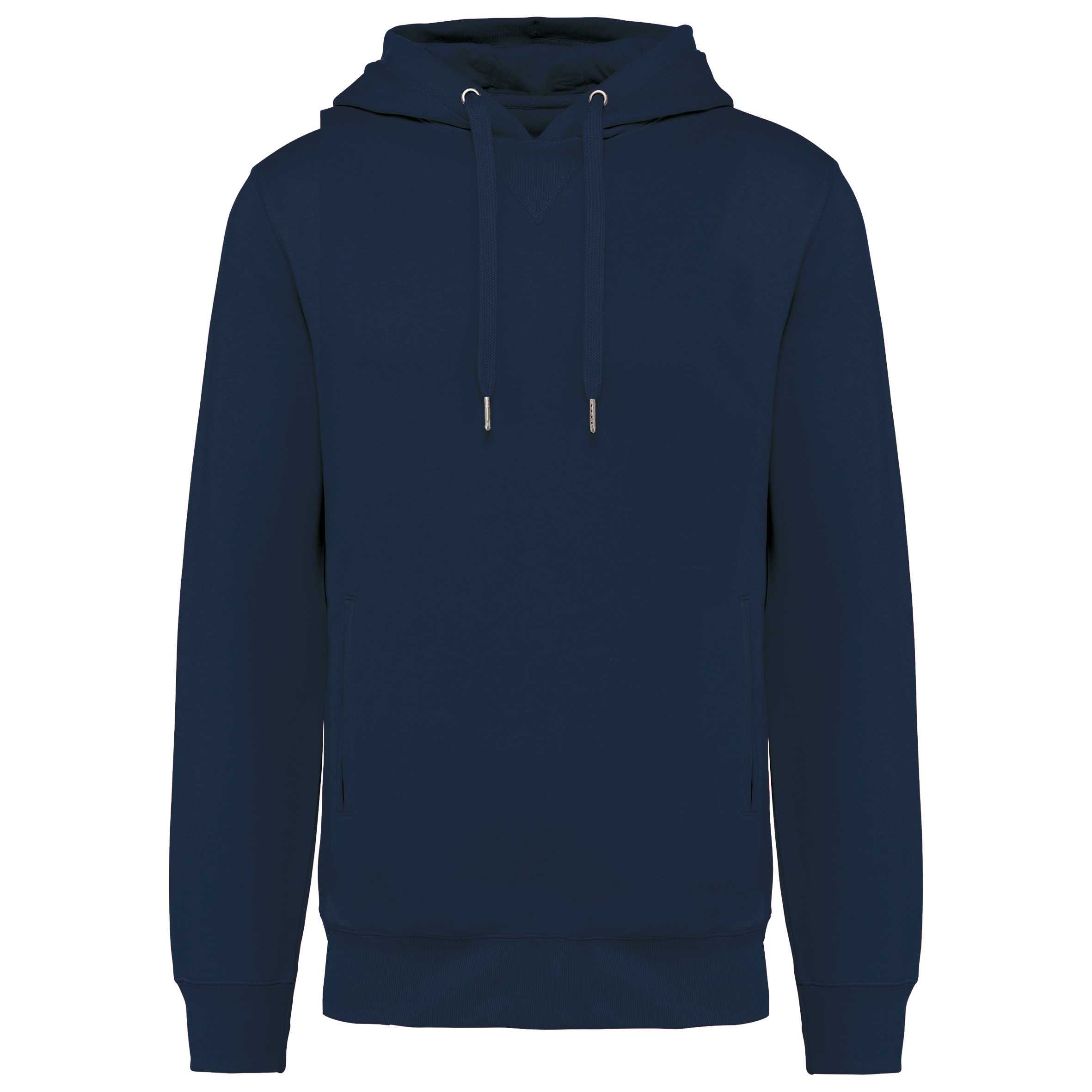 Sudadera ecorresponsable french terry capucha - Unisex Navy