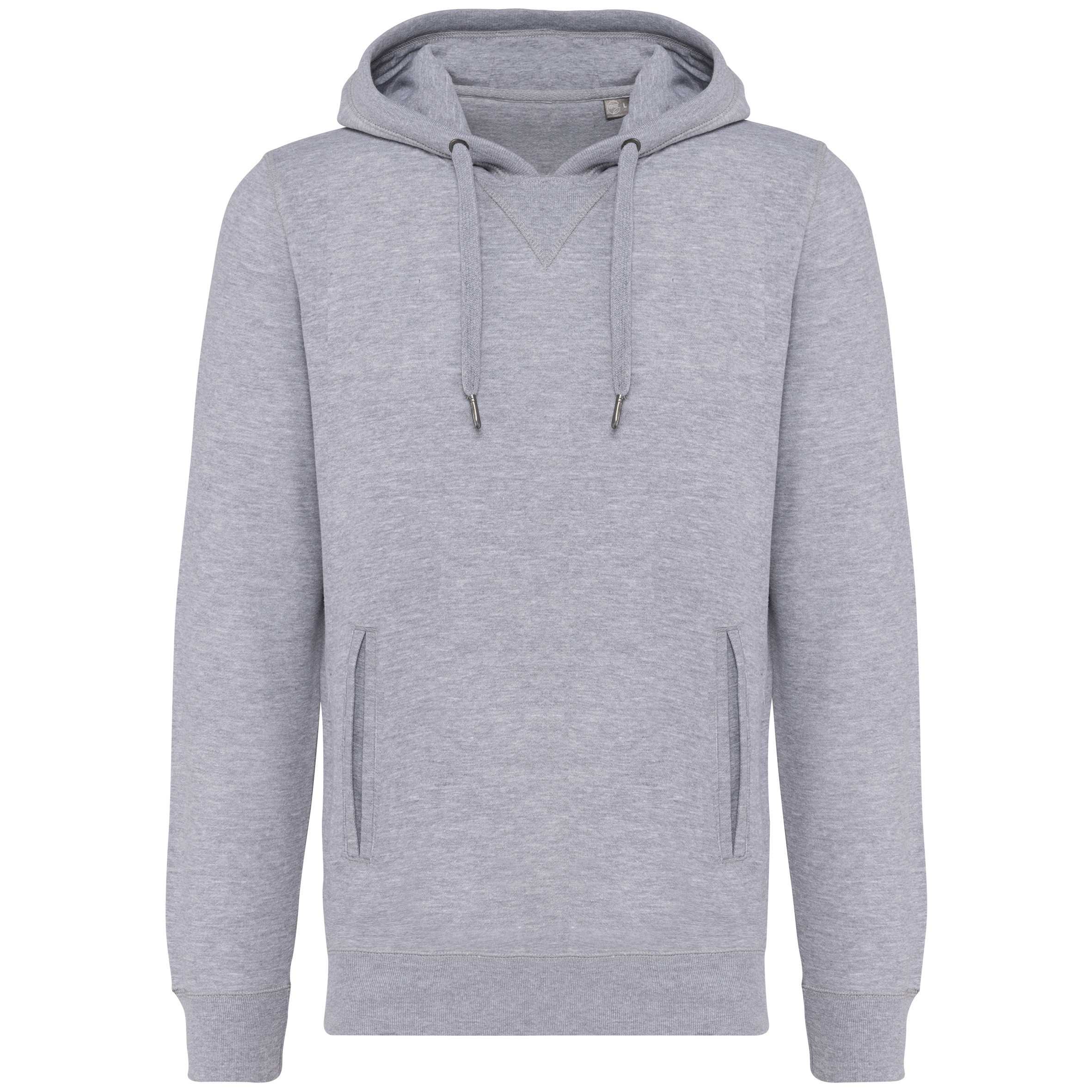 Sudadera ecorresponsable french terry capucha - Unisex Oxford Grey