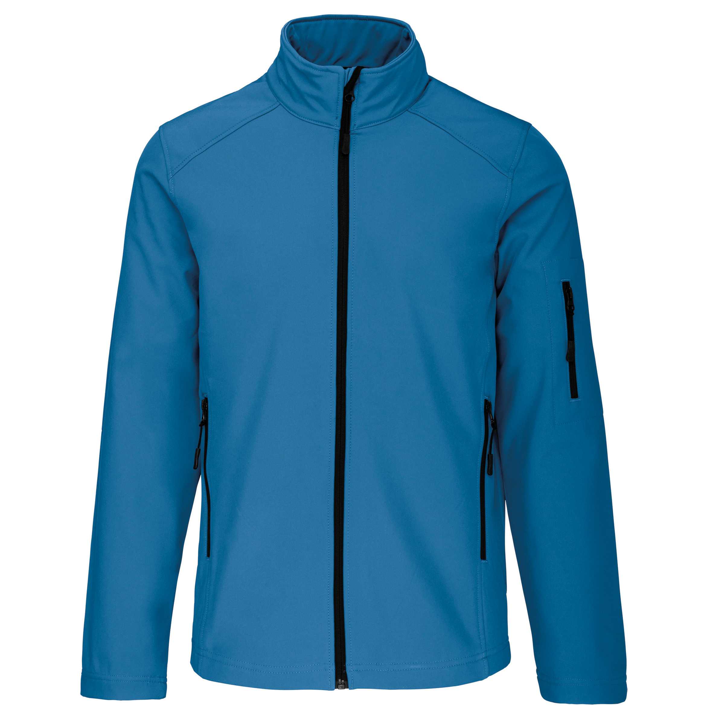 Chaqueta softshell hombre Aqua Blue