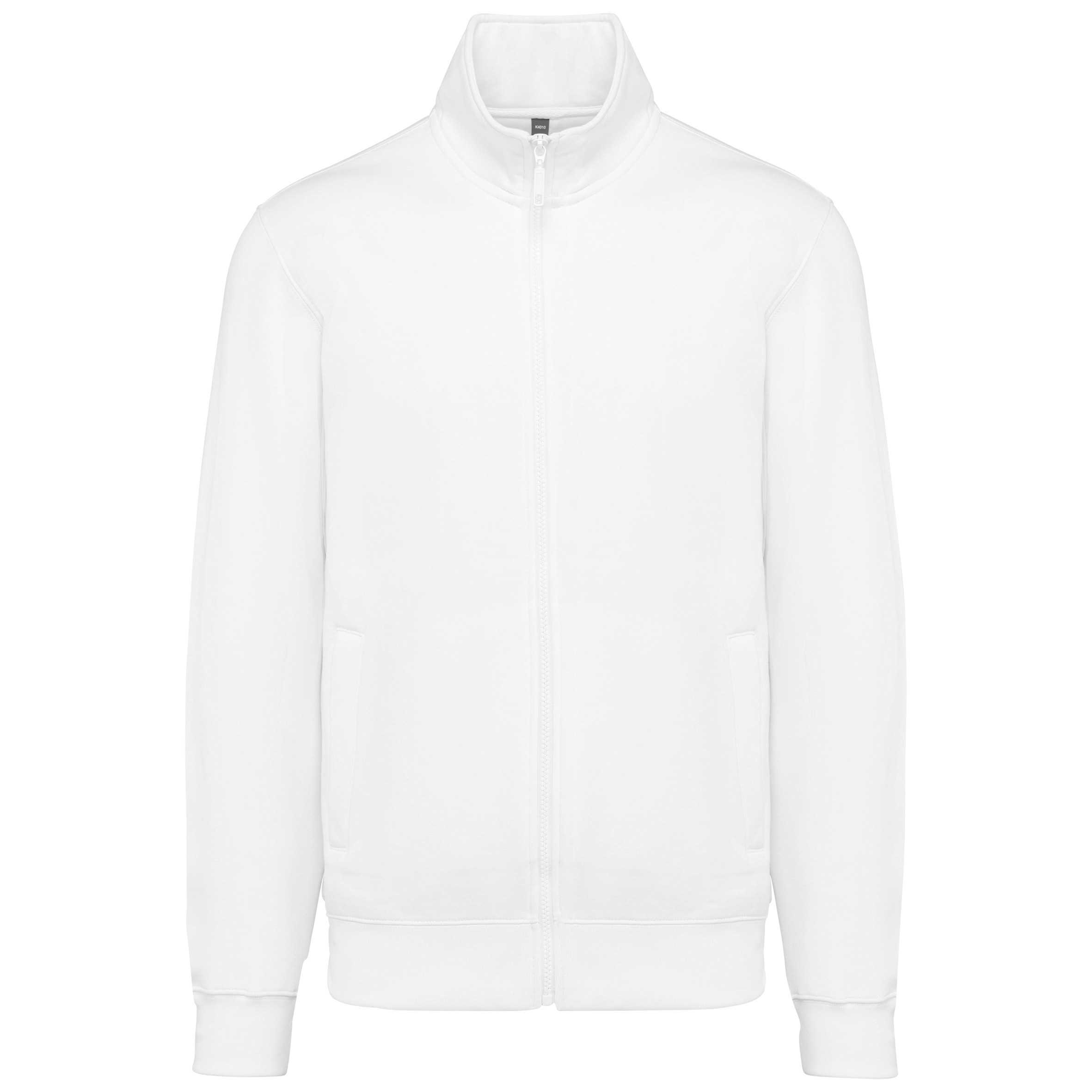 Chaqueta felpa hombre White