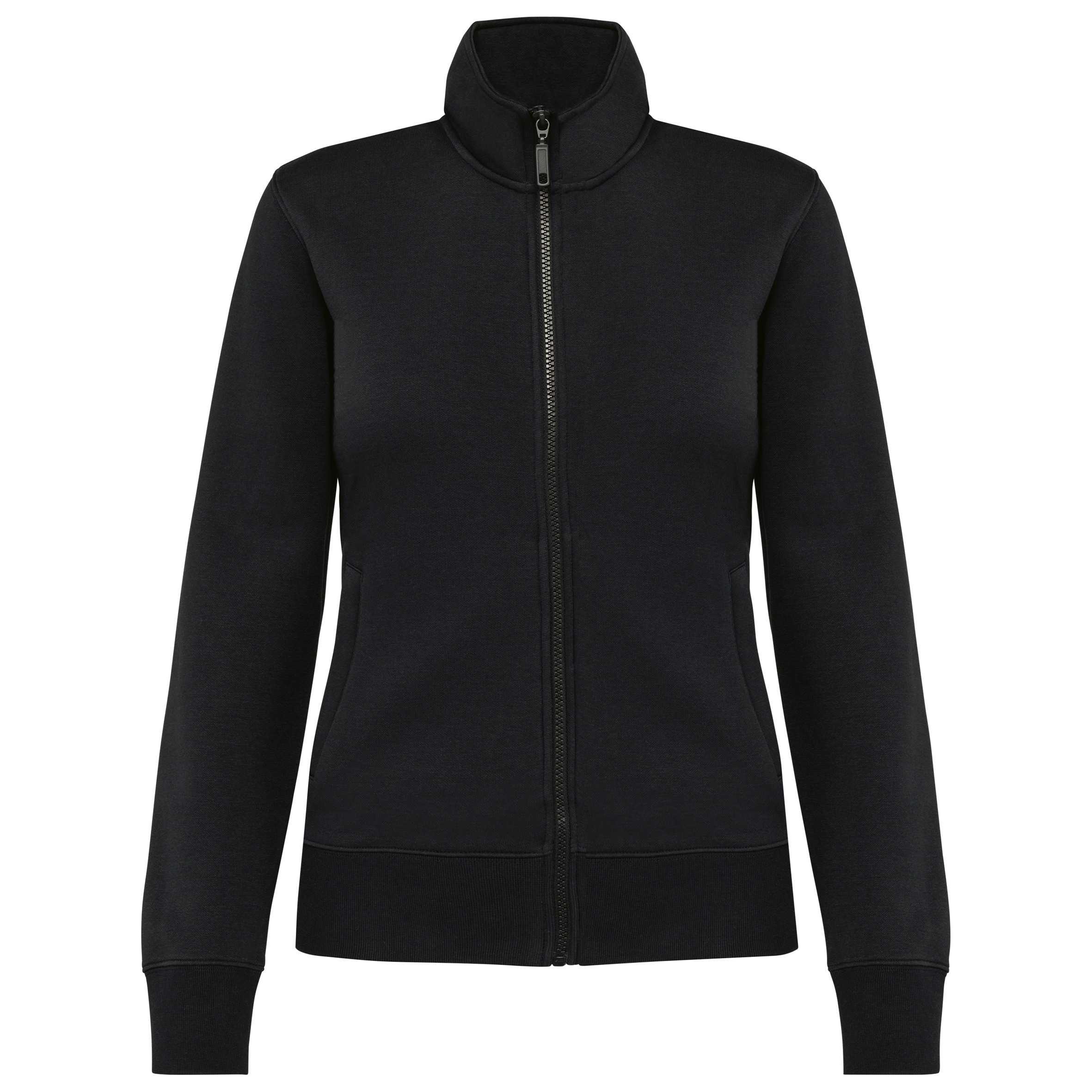 Chaqueta felpa mujer Black