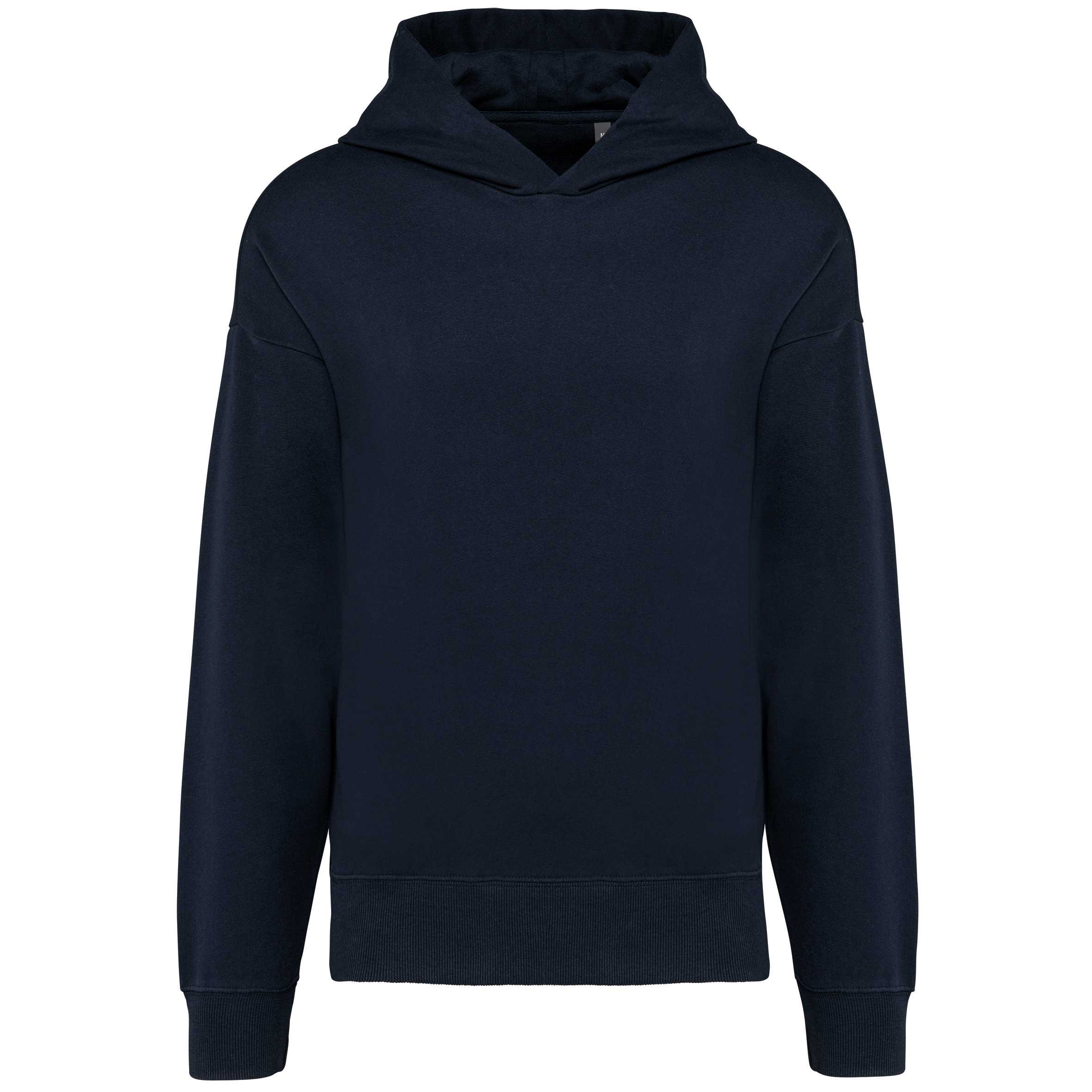 Sudadera de felpa oversize con capucha unisex Navy