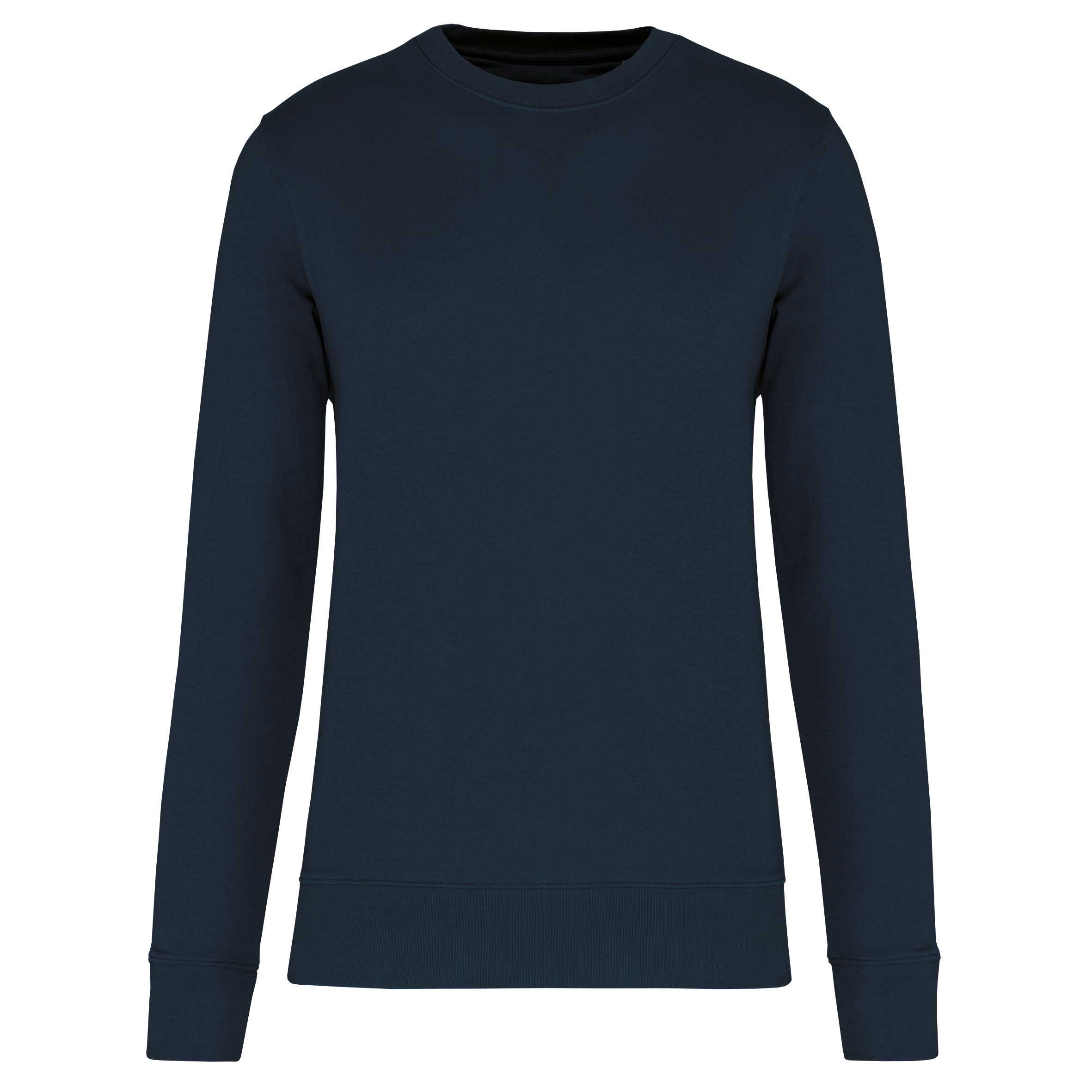 Sudadera cuello redondo ecorresponsable niños Navy