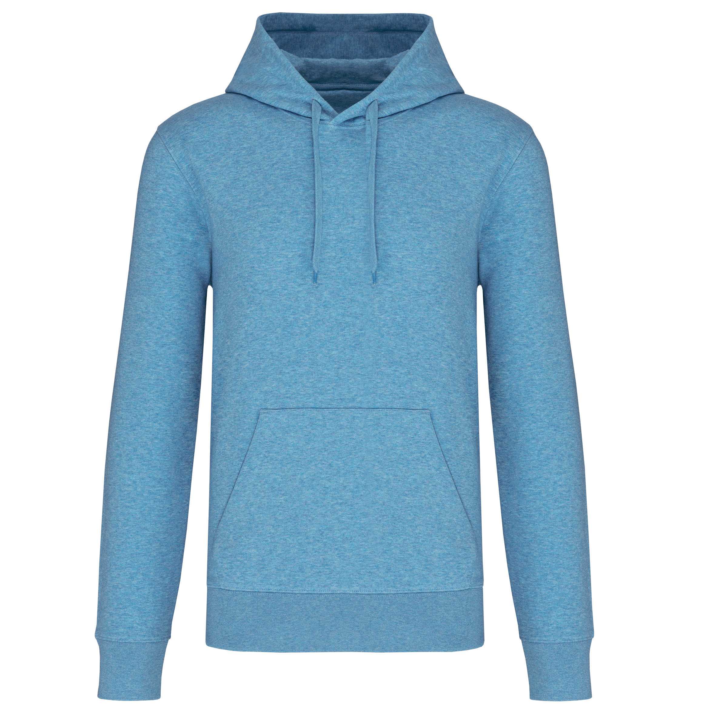 Sudadera capucha ecorresponsable hombre Cloudy blue heather